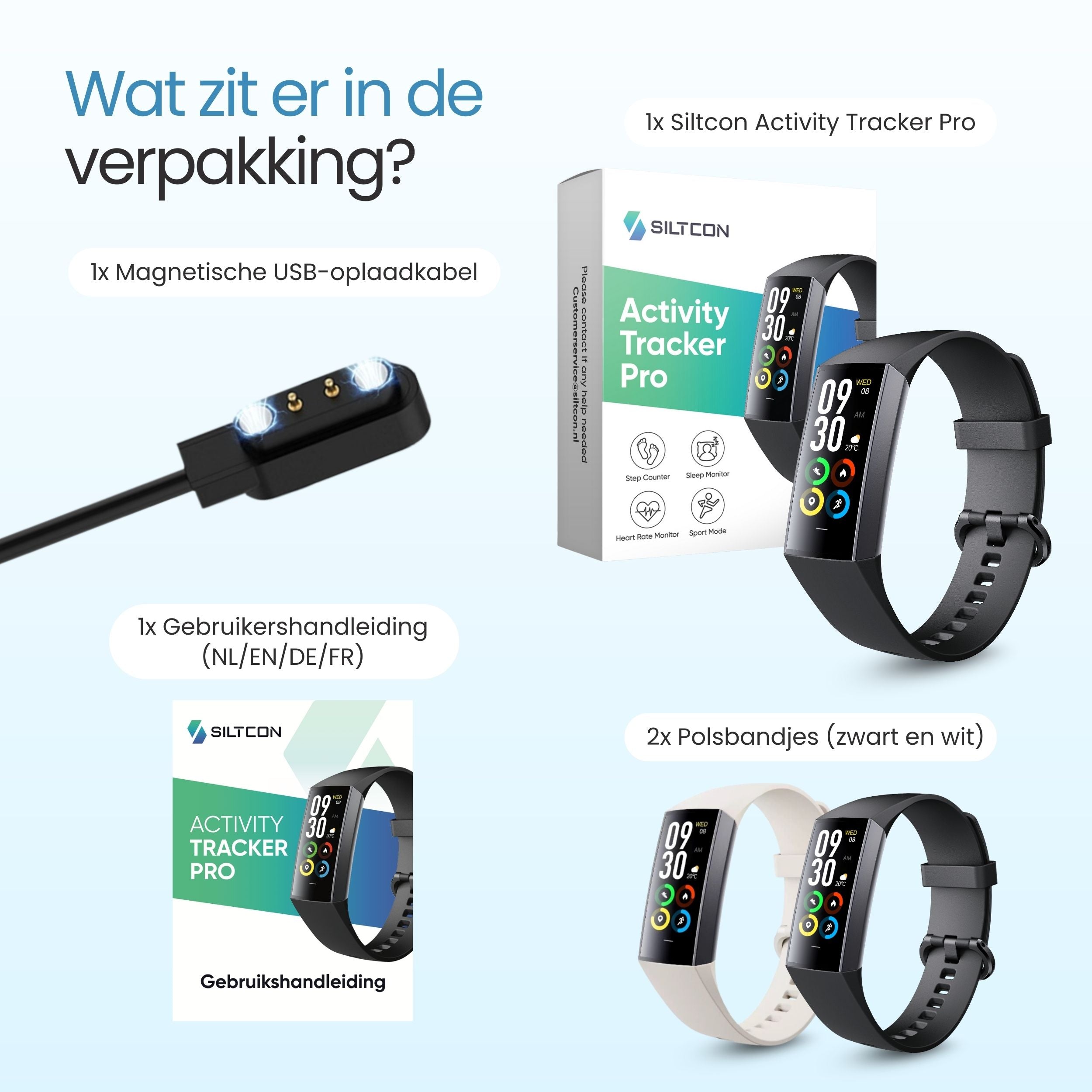 Siltcon® Aktivitätstracker Pro - Unisex