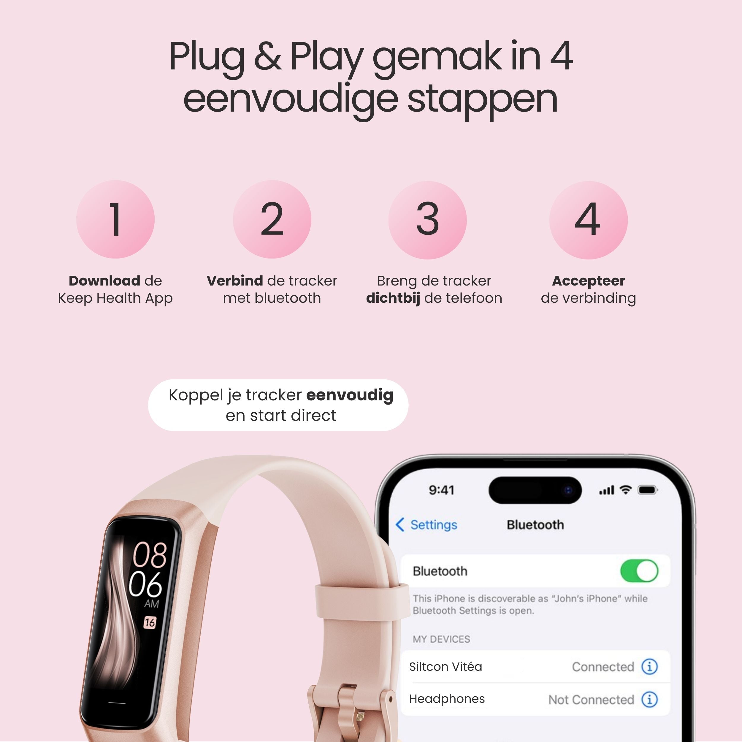 Siltcon® Vitéa Activity Tracker