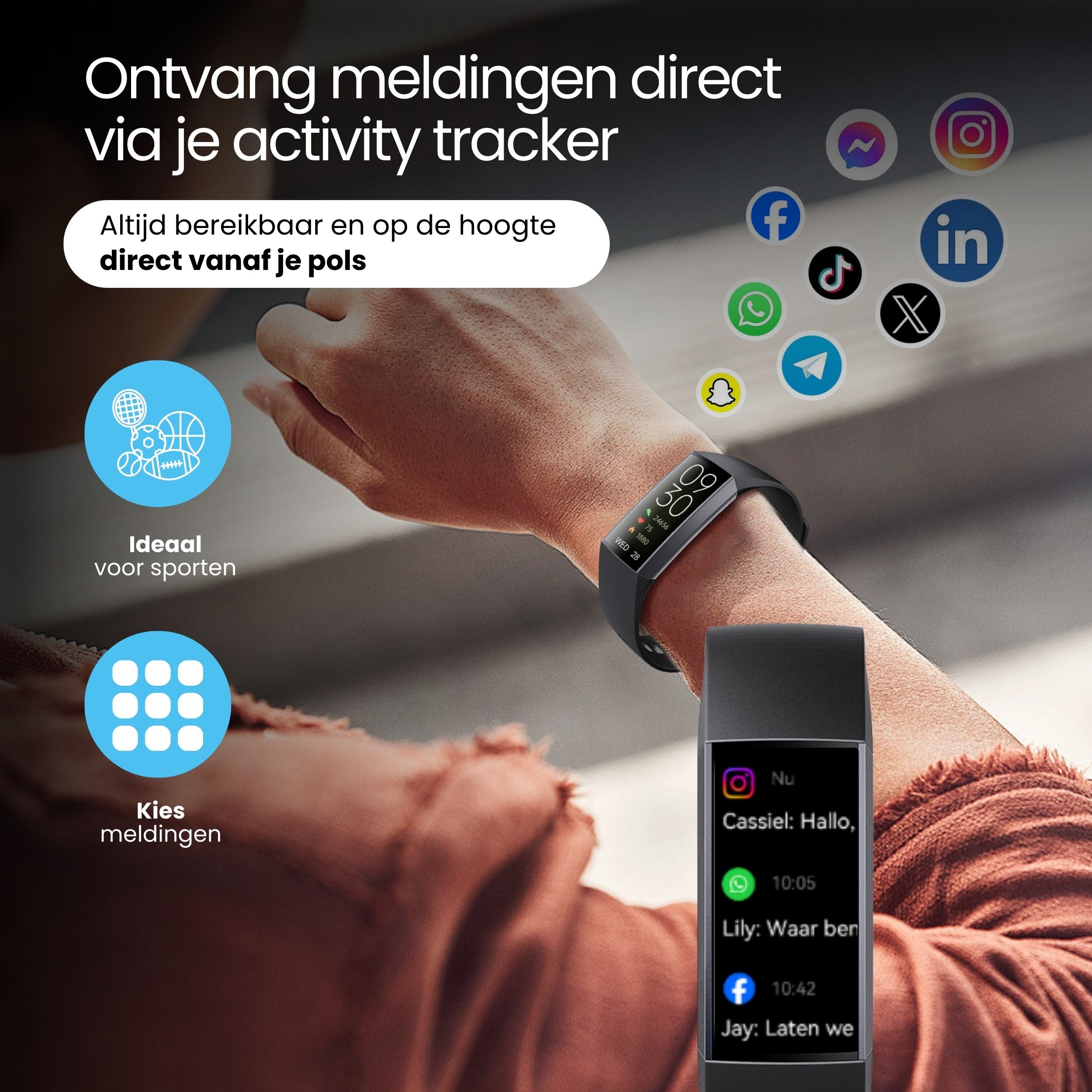 Siltcon® Aktivitätstracker Pro - Unisex