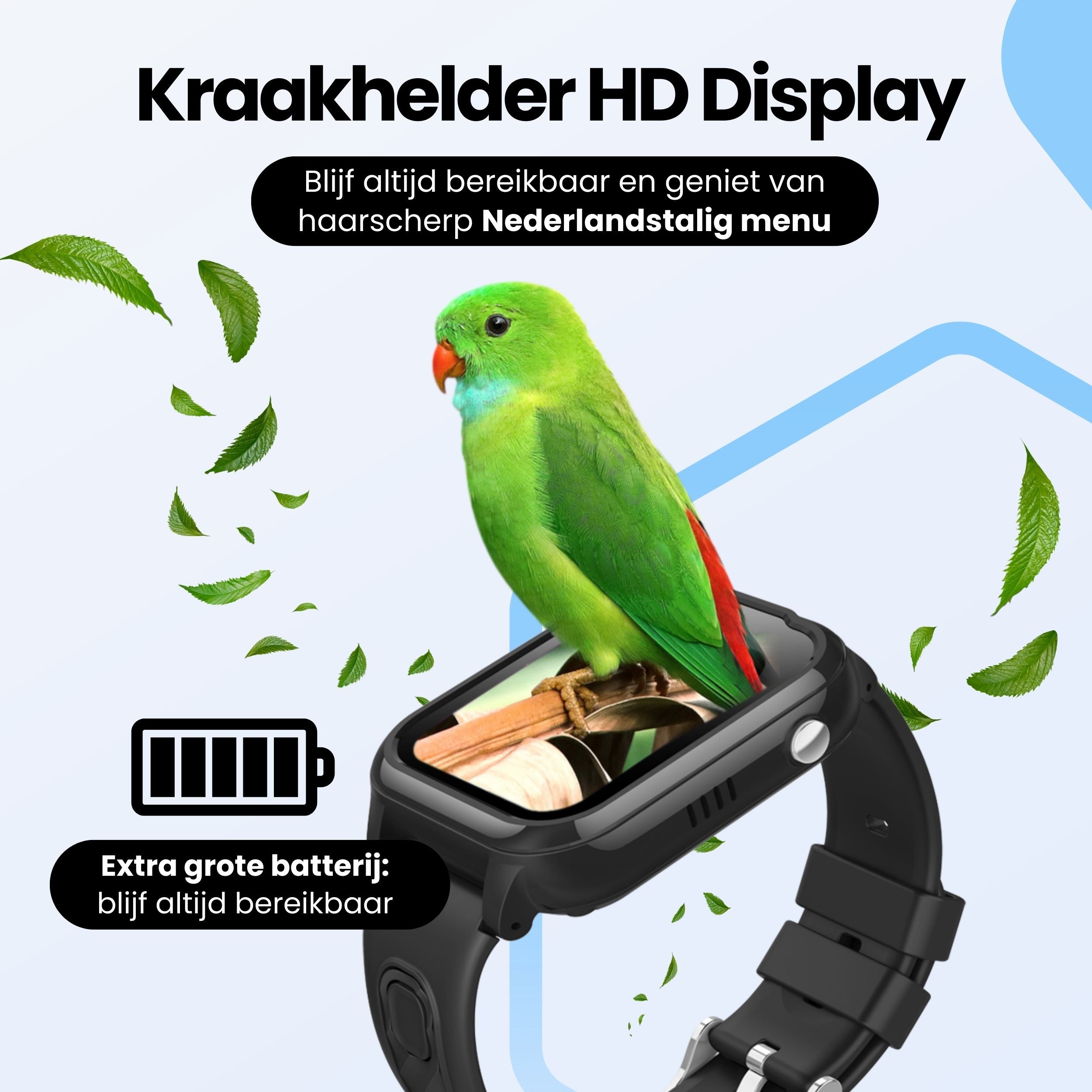 Protectly GPS Horloge Kind - Siltcon