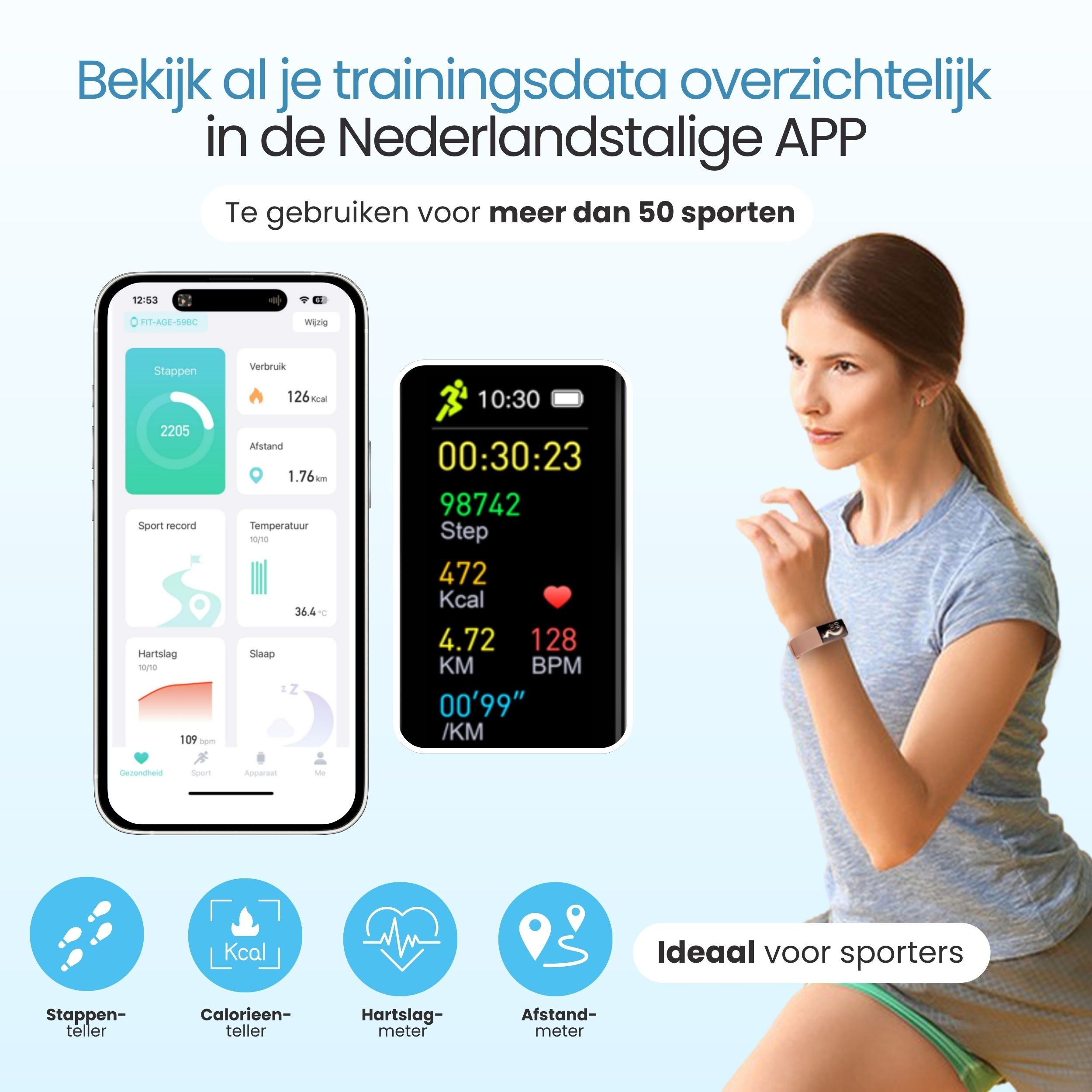 Siltcon® Aktivitätstracker Pro - Unisex