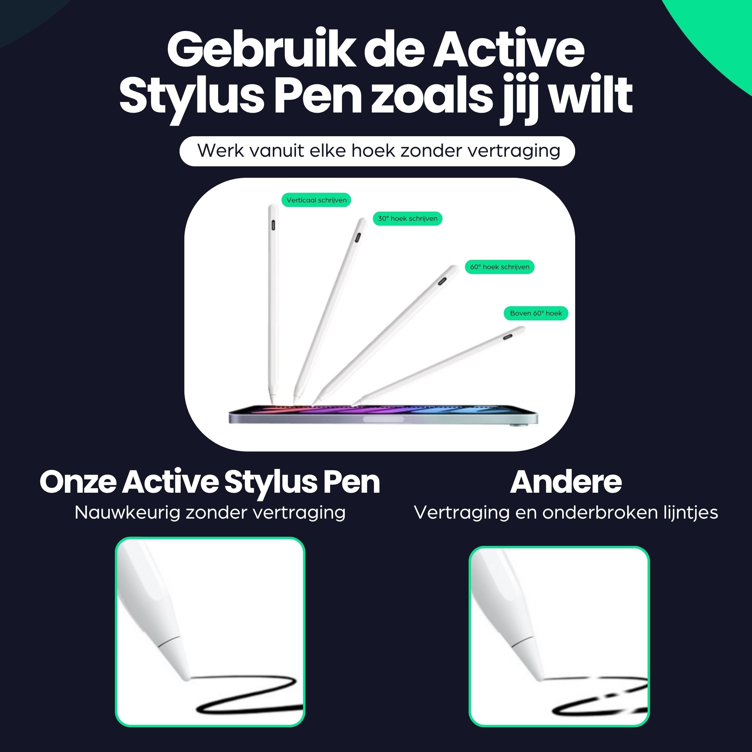 Siltcon Stylus Pen iPad – Magnetisch & Nauwkeurig Schrijven - Siltcon