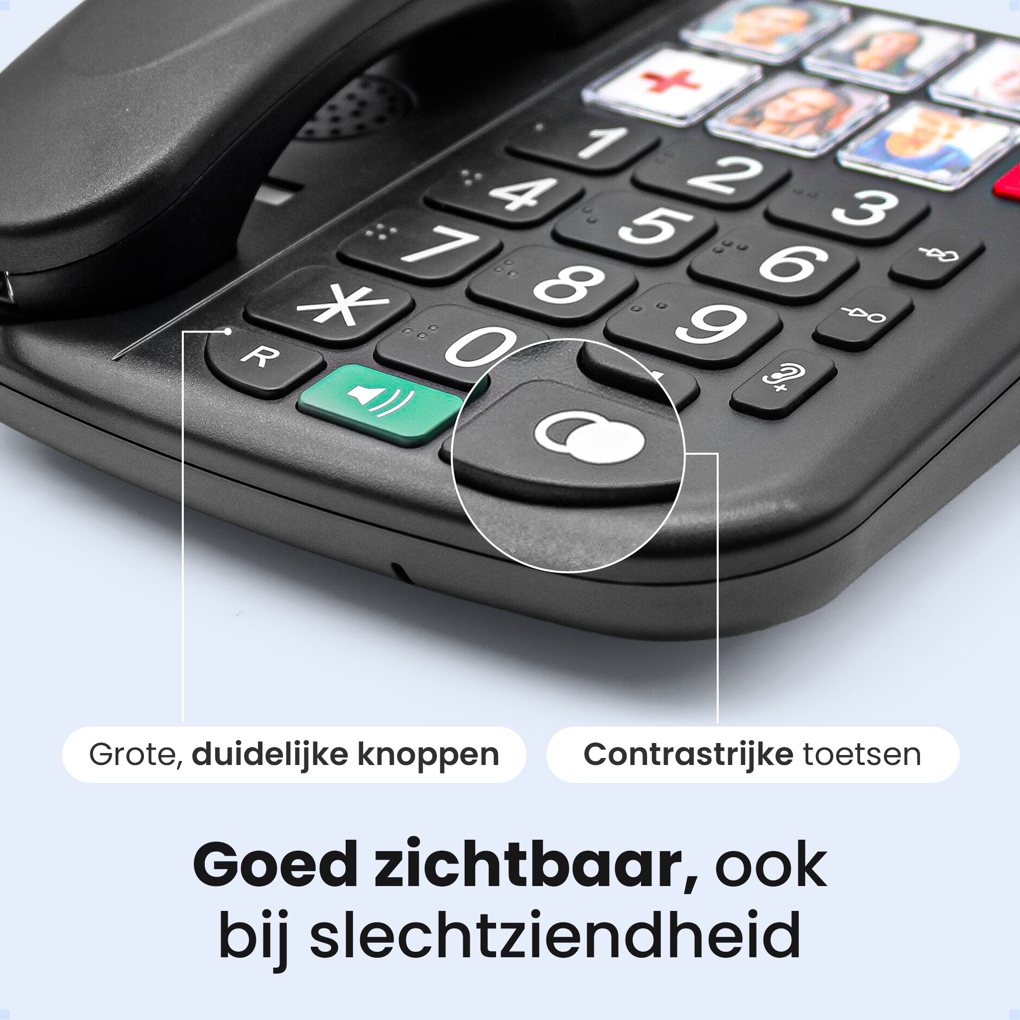 Protectly Senioren-Telefon - SOS-Taste & Anhänger
