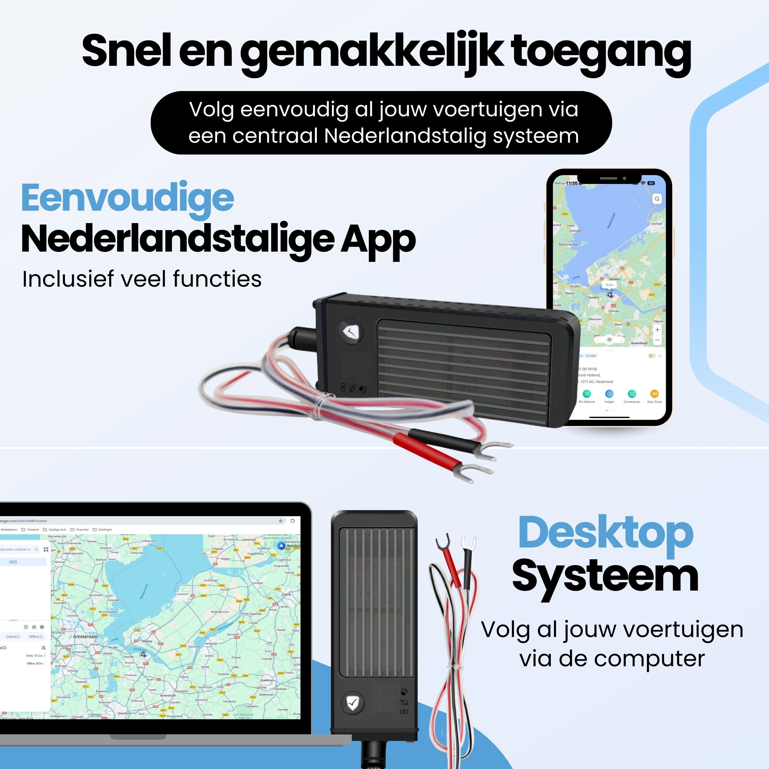 Protectly – GPS Tracker 12V – 24V - Siltcon