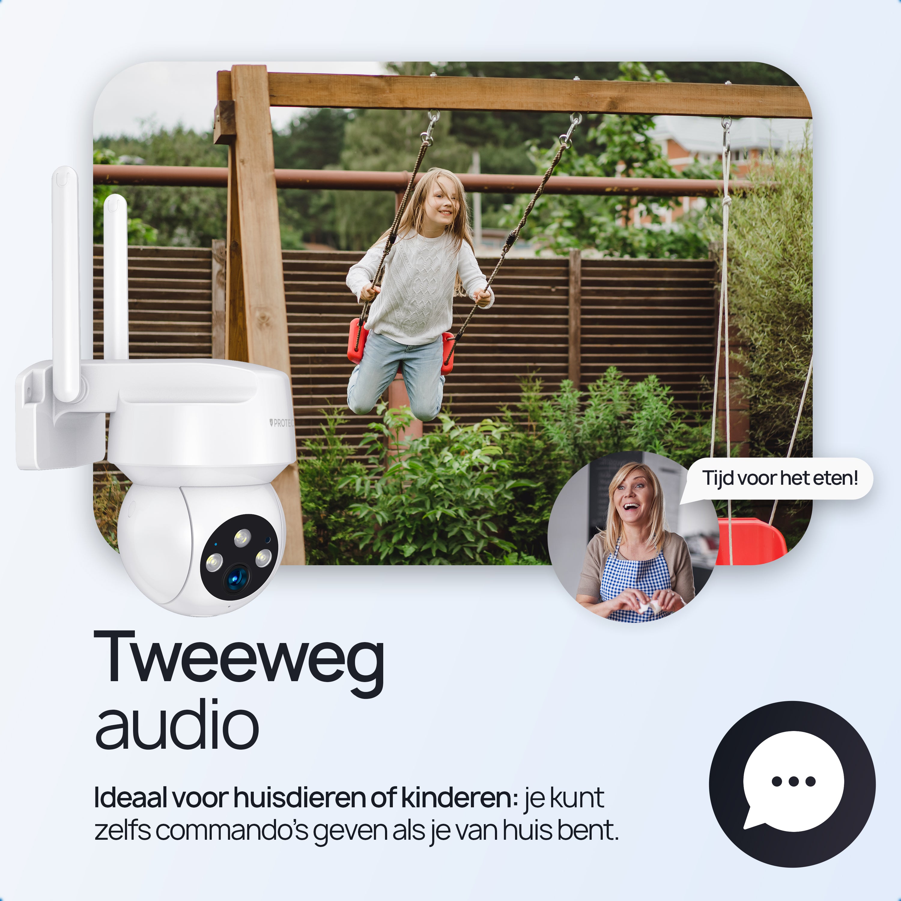 Protectly Beveiligingscamera Buiten 3K 5MP - Siltcon