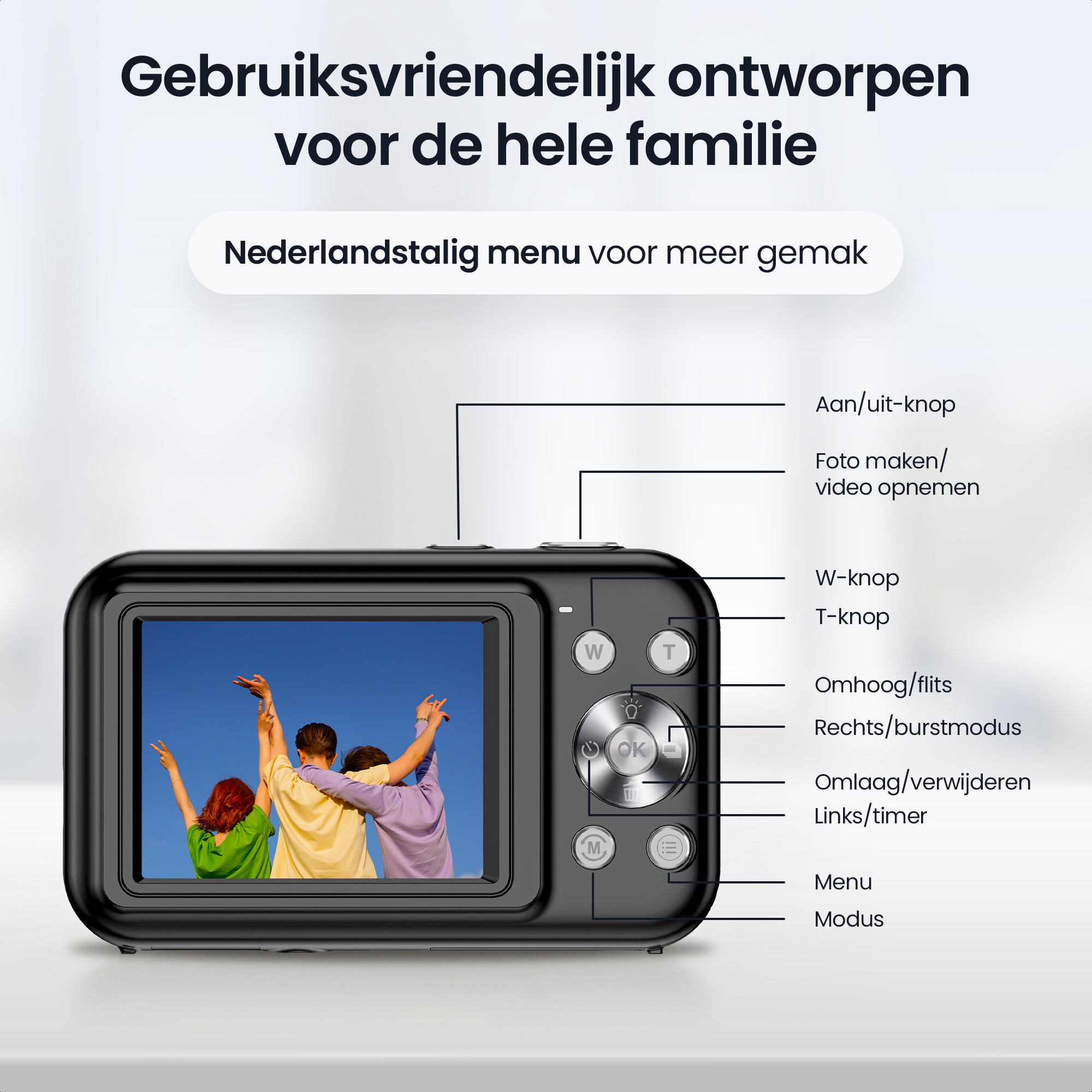 Siltcon® Digitale Camera - Zwart