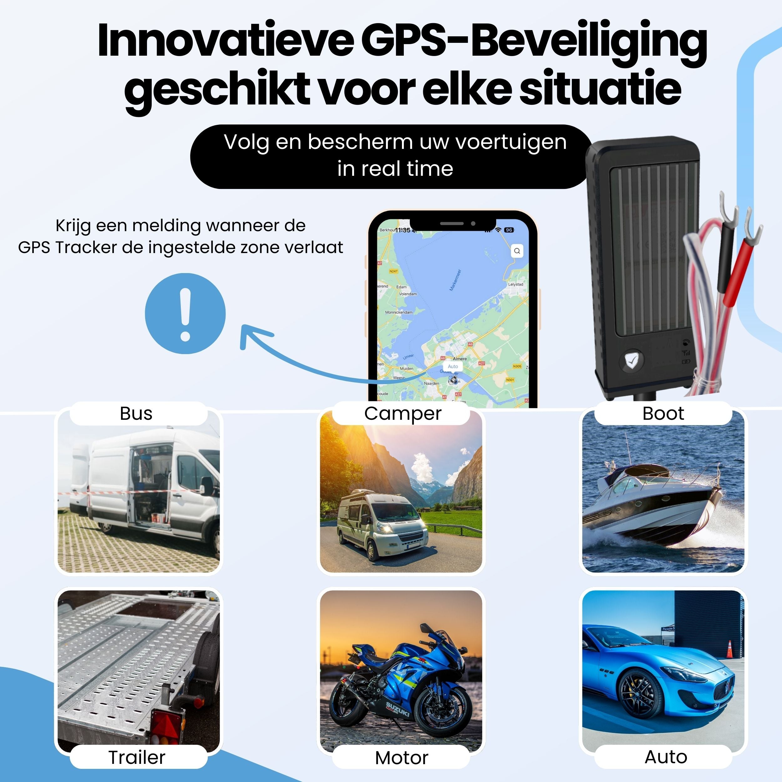Protectly – GPS Tracker 12V – 24V - Siltcon