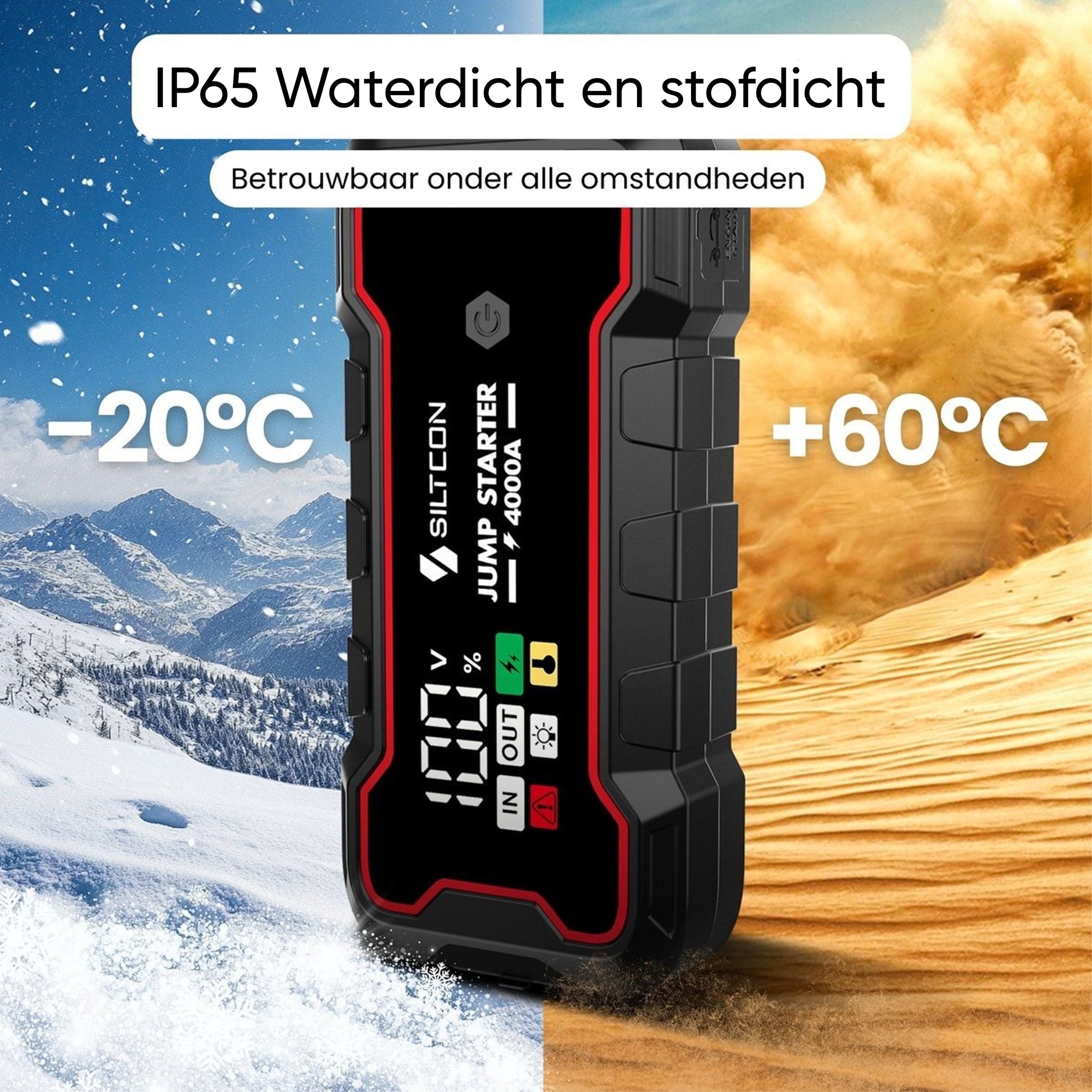 ACHTUNG VORBESTELLUNG!! Siltcon® Jumpstarter Auto 4000A