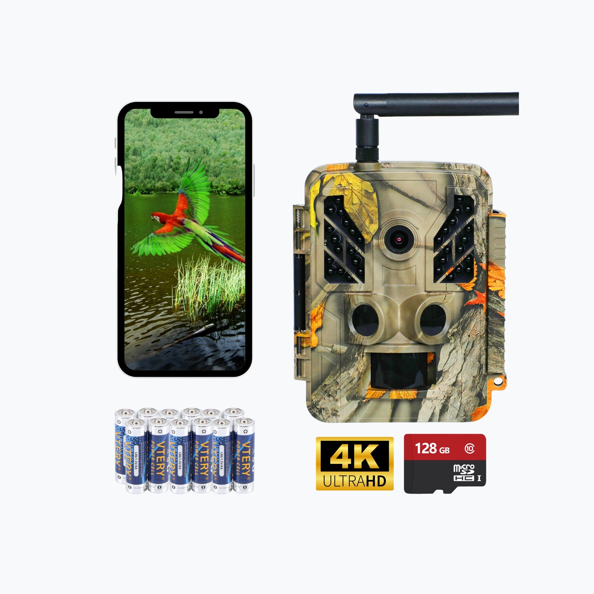 Siltcon Wildcamera met Wifi – 4K - Siltcon
