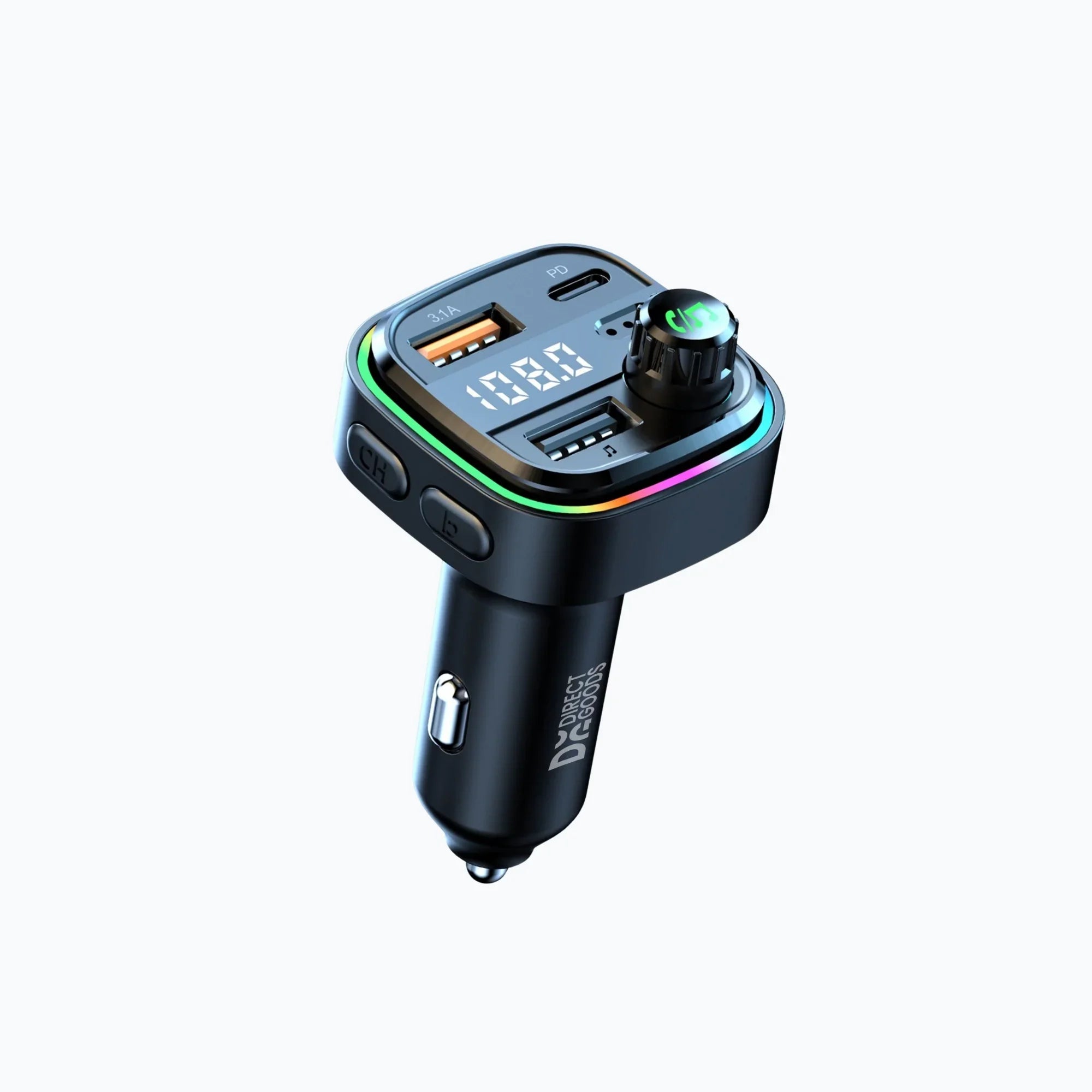 Siltcon Bluetooth FM Transmitter Auto – Snellader - Siltcon