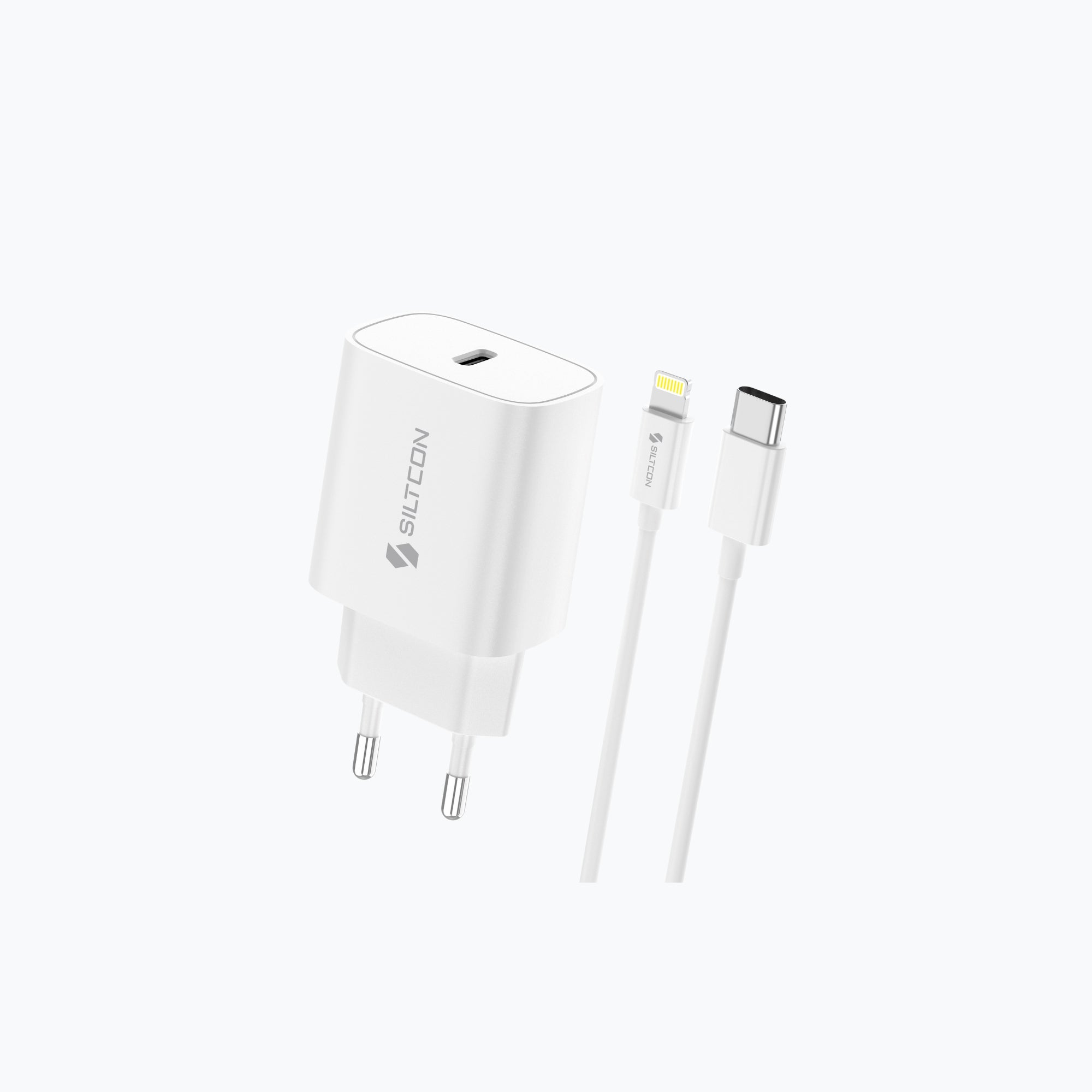 Siltcon 35W iPhone Snellader – USB-C naar Lightning Adapter 2m – iPad / iPhone / AirPods Oplader - Siltcon