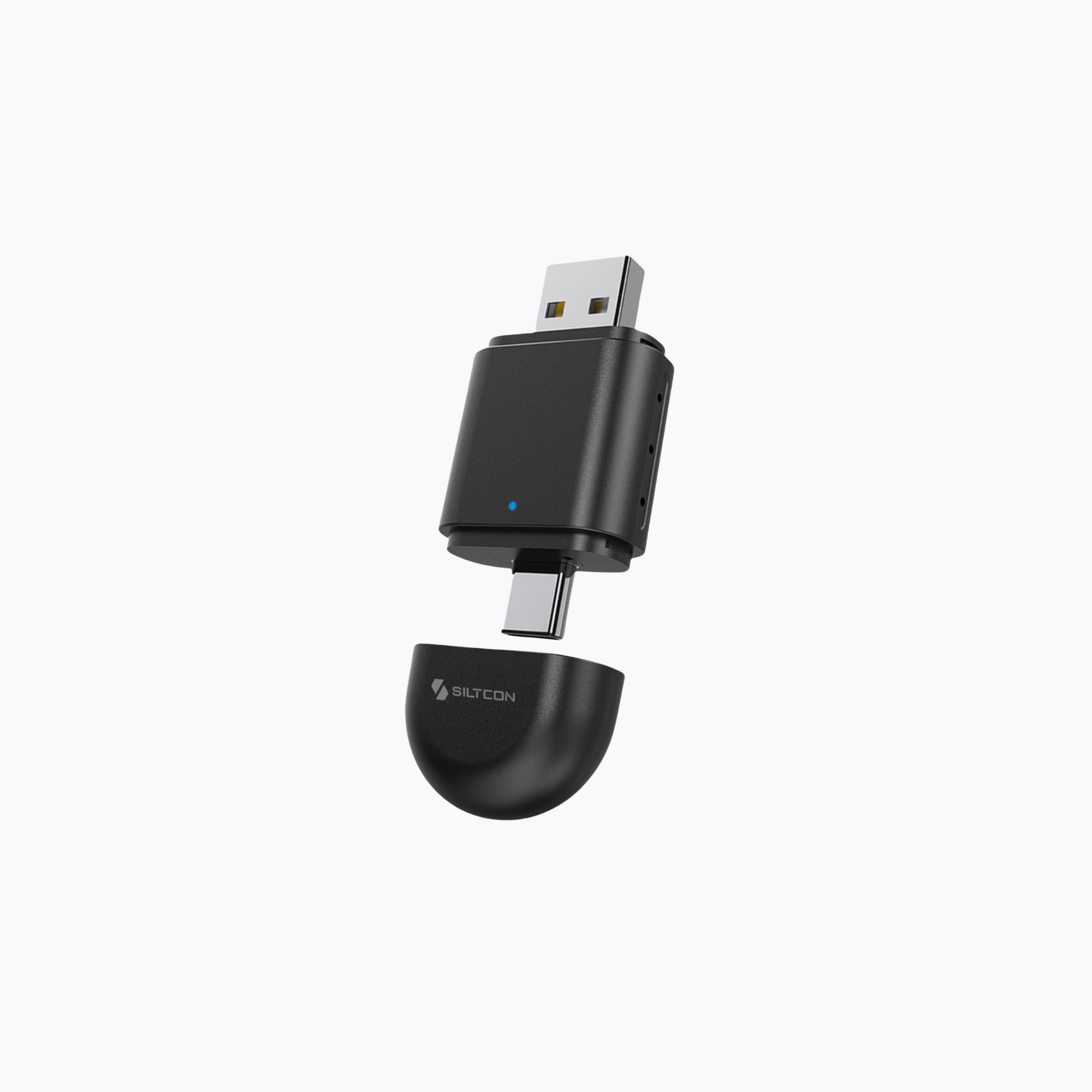 Siltcon Carplay Dongle – Android Auto - 2-in-1 - Siltcon
