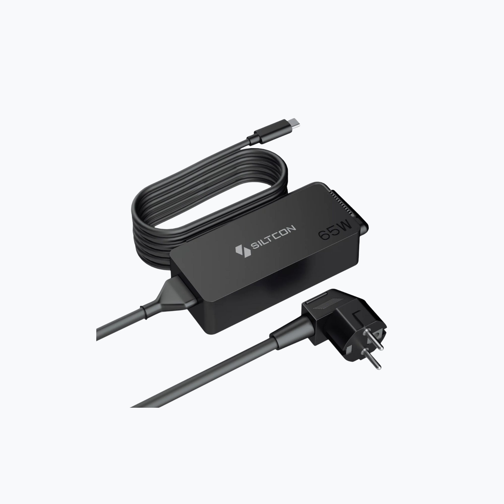 Siltcon 65W USB-C Adapter – Snelladen zonder gewicht – Universeel voor al je apparaten - Siltcon
