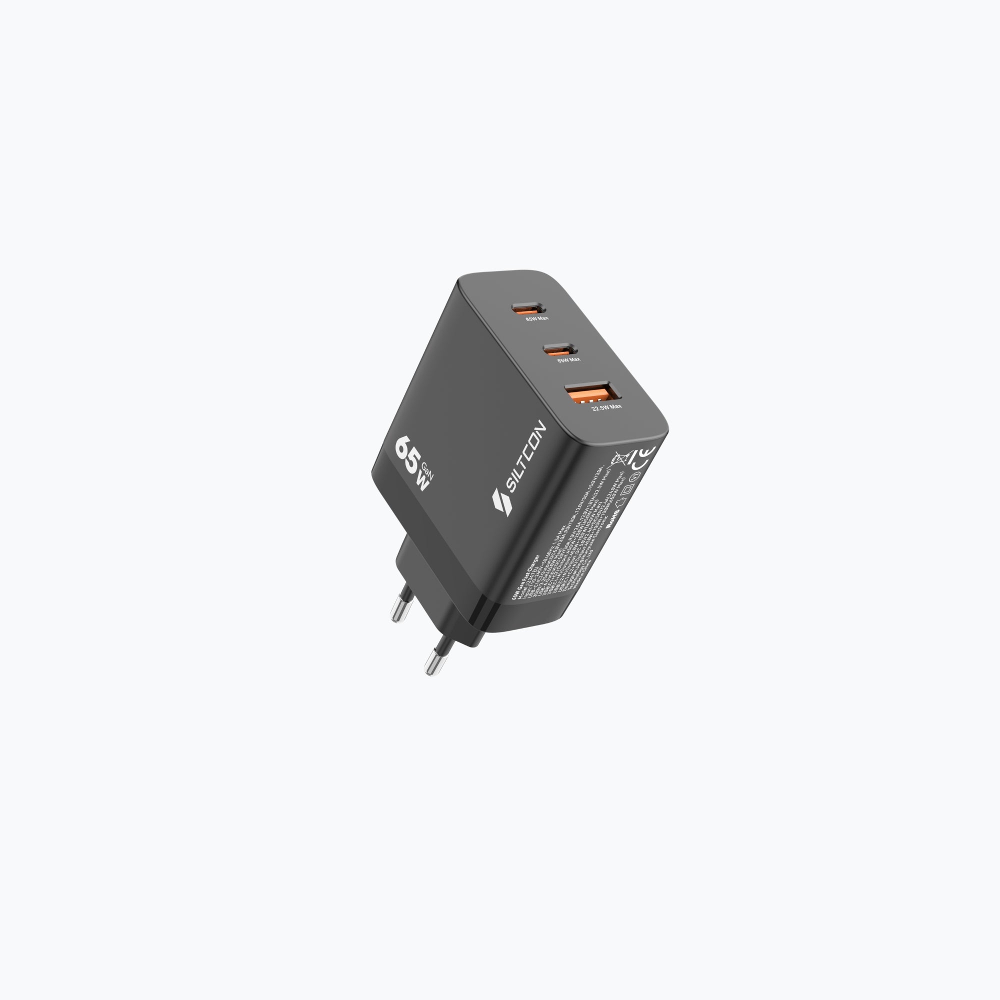 Siltcon – 65W USB-C Snellader - Siltcon