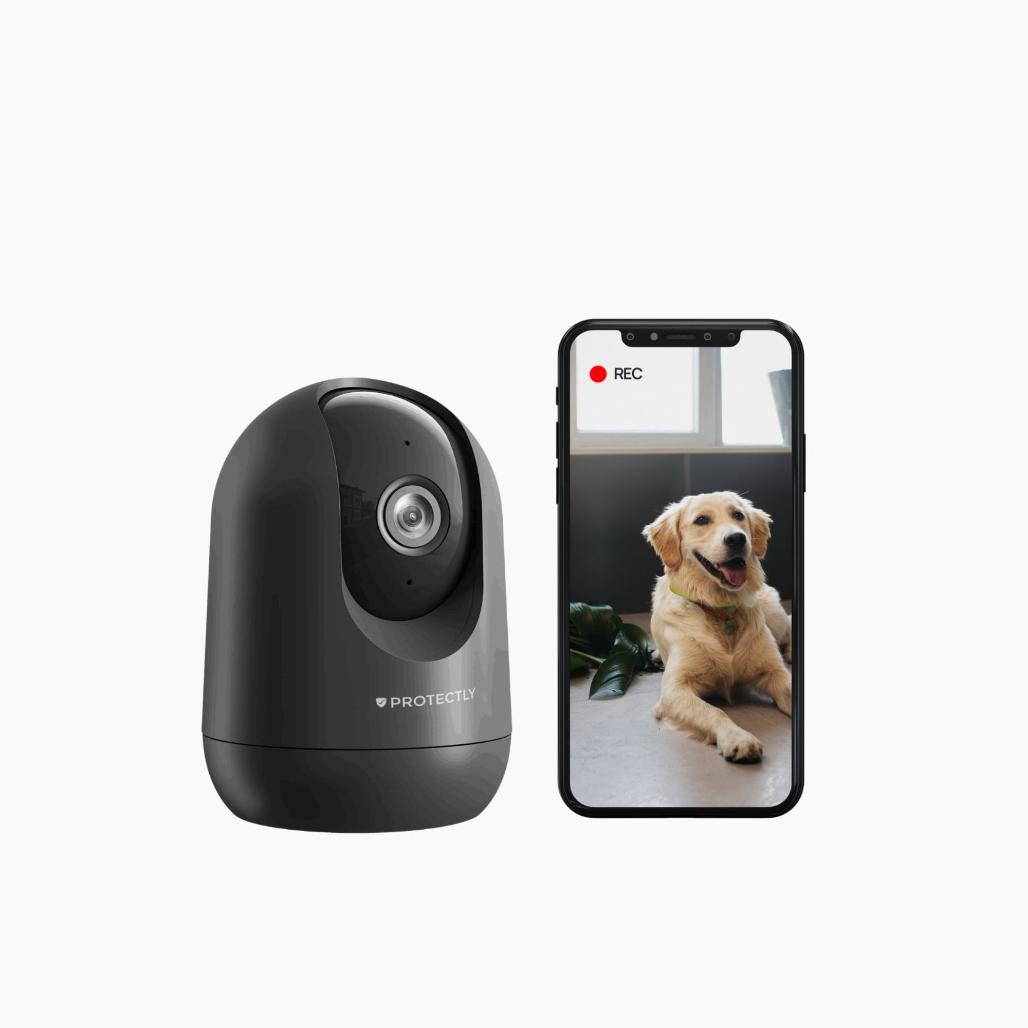 Protectly Beveiligingscamera – Huisdiercamera – 2K Ultra HD - Siltcon