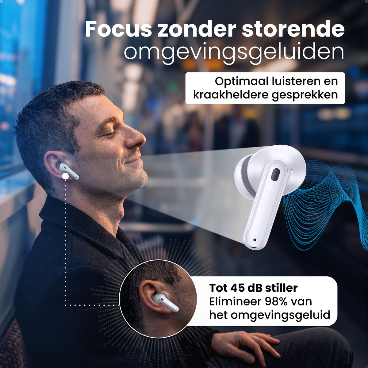 Siltcon® SoundWave Ultra - Wit