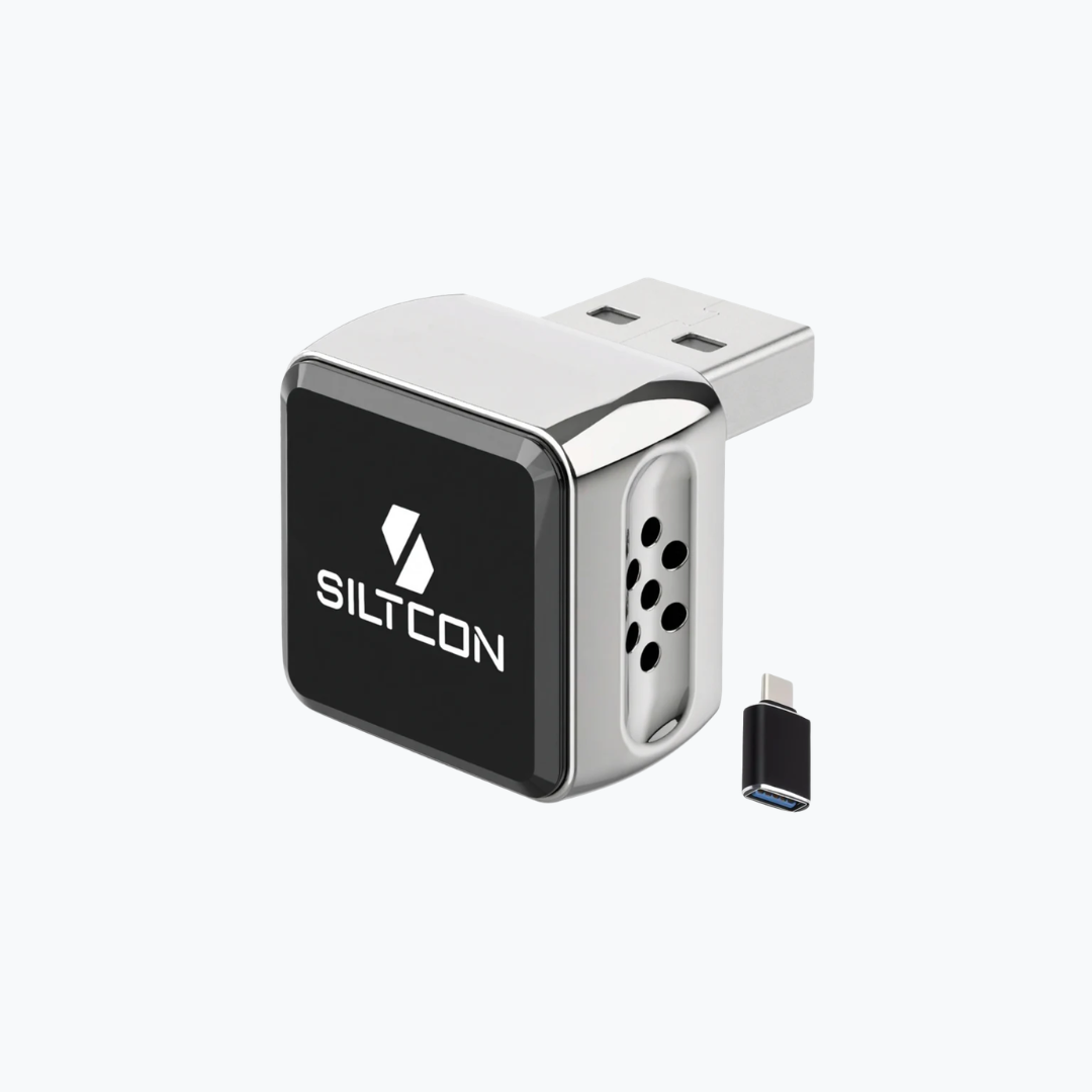 Siltcon® Ultra Compact 2-in-1 Geschikt voor Draadloos Carplay Dongle