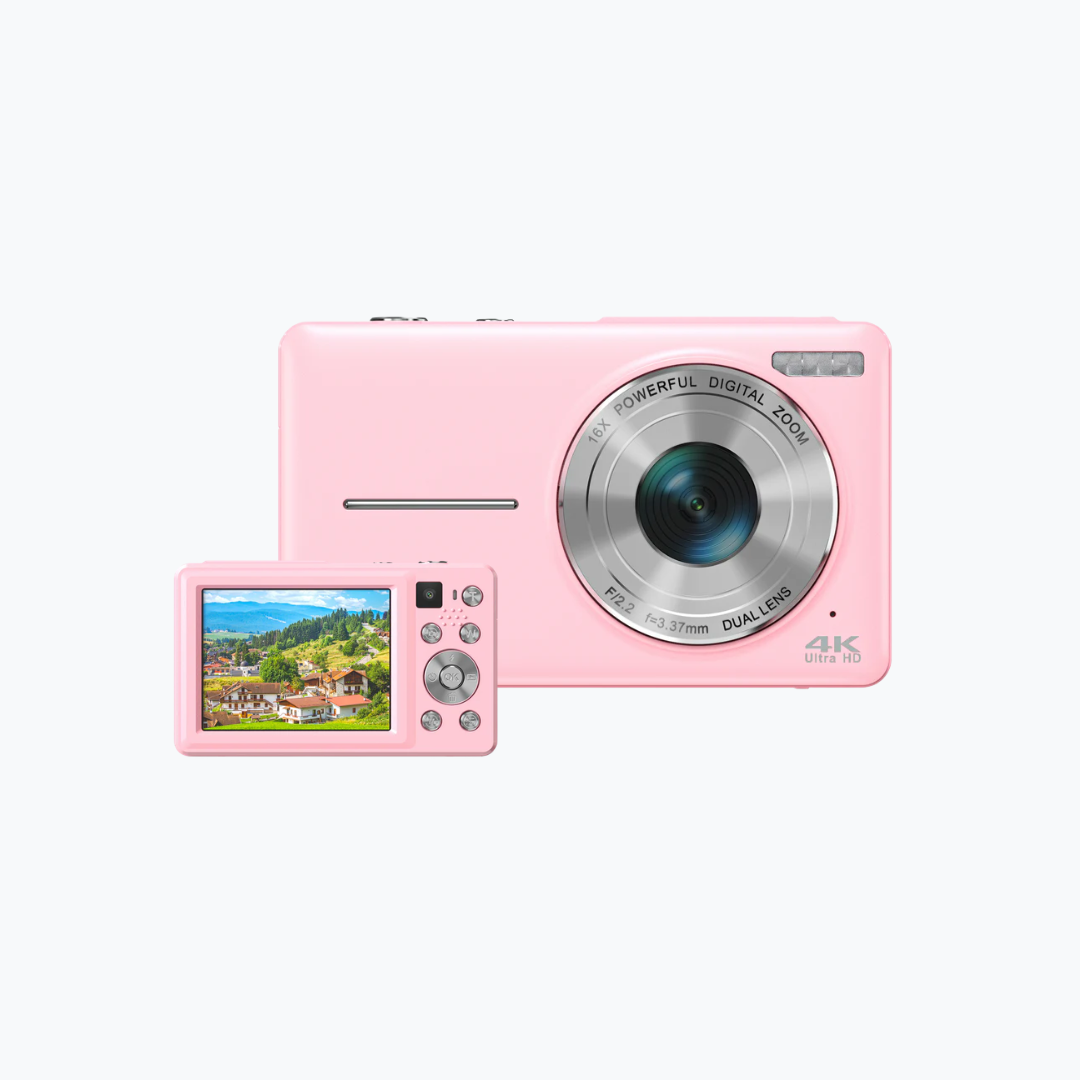 Siltcon Digitalkamera - 4K Rosa
