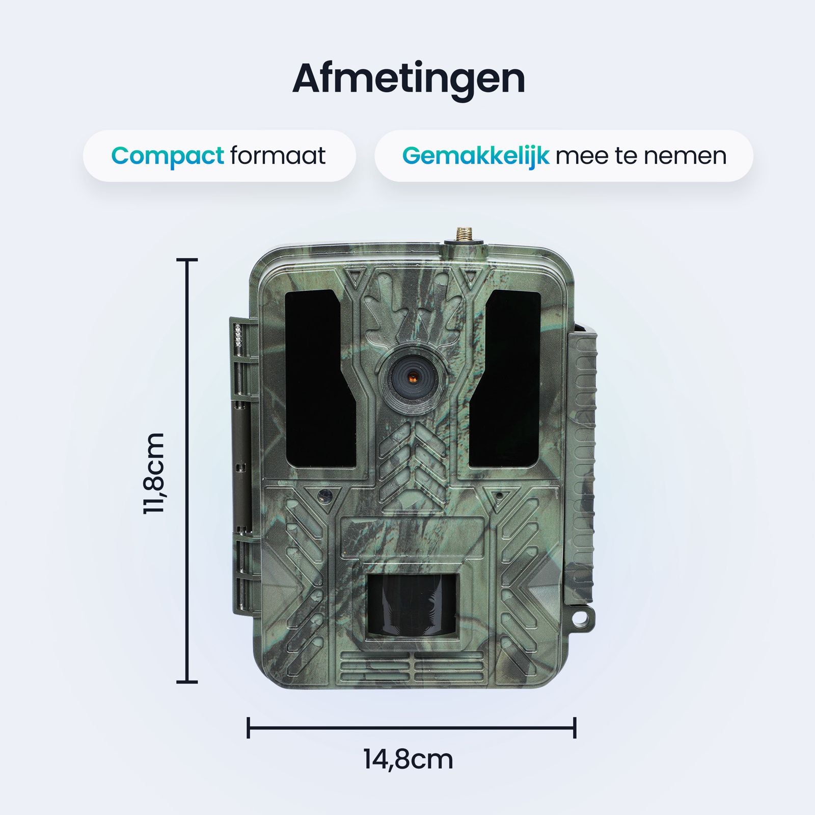 Siltcon Wildcamera Met Nachtzicht en Wifi 128GB - Siltcon