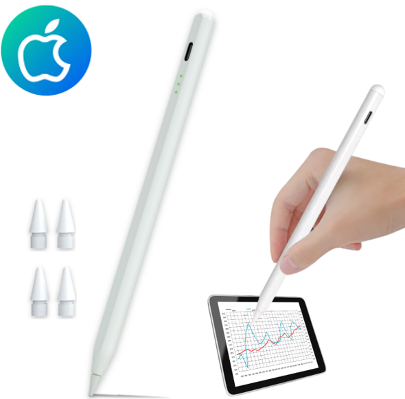 Siltcon Active Stylus Pen iPad – Touchscreen Pen iPad 2018-2025 - Siltcon