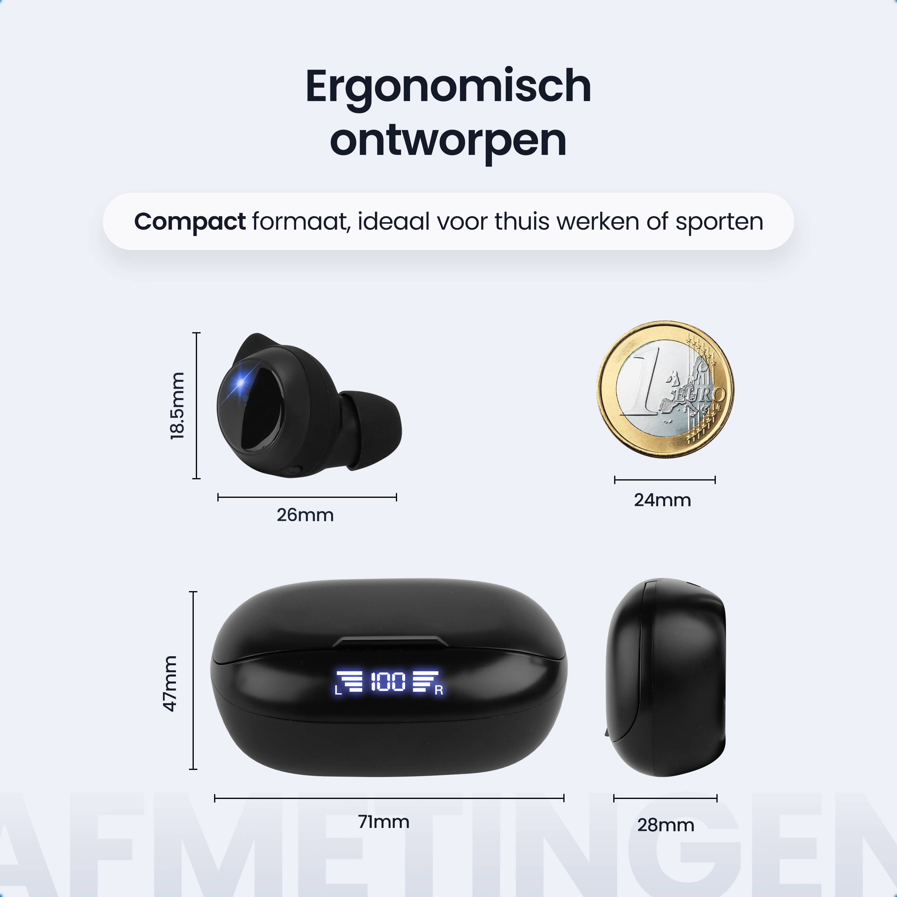 Siltcon Soundwave Pro 3 Draadloze Oordopjes - Siltcon