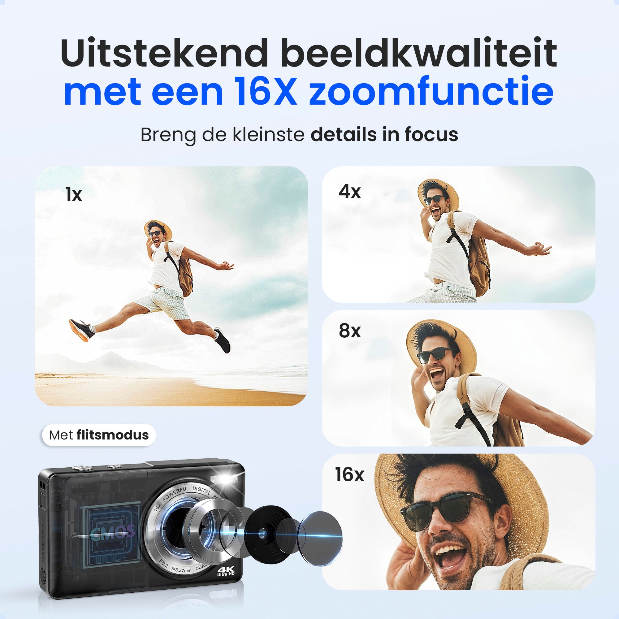 Siltcon Digitalkamera - 4K Schwarz