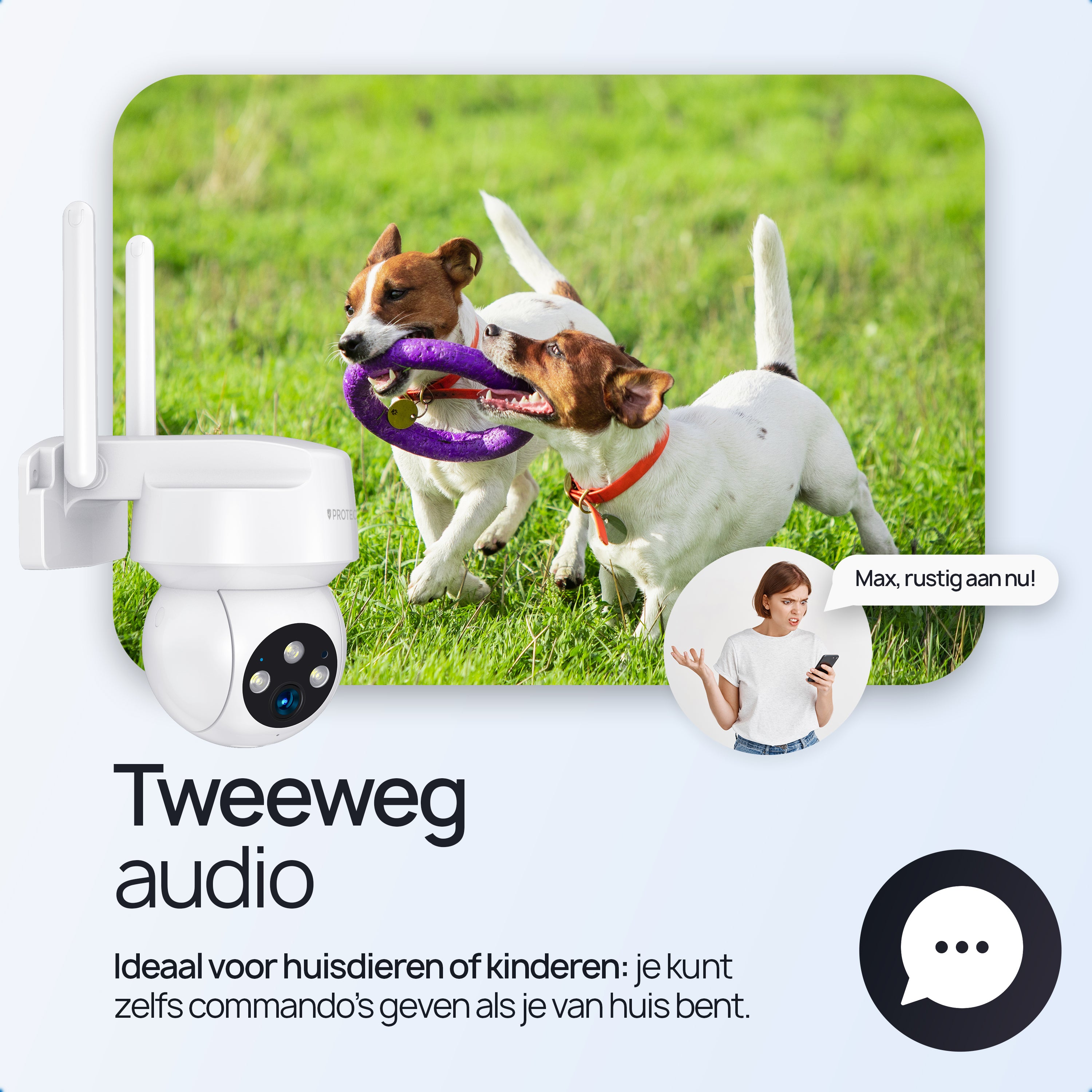 Protectly Beveiligingscamera Buiten 3K 5MP - Siltcon