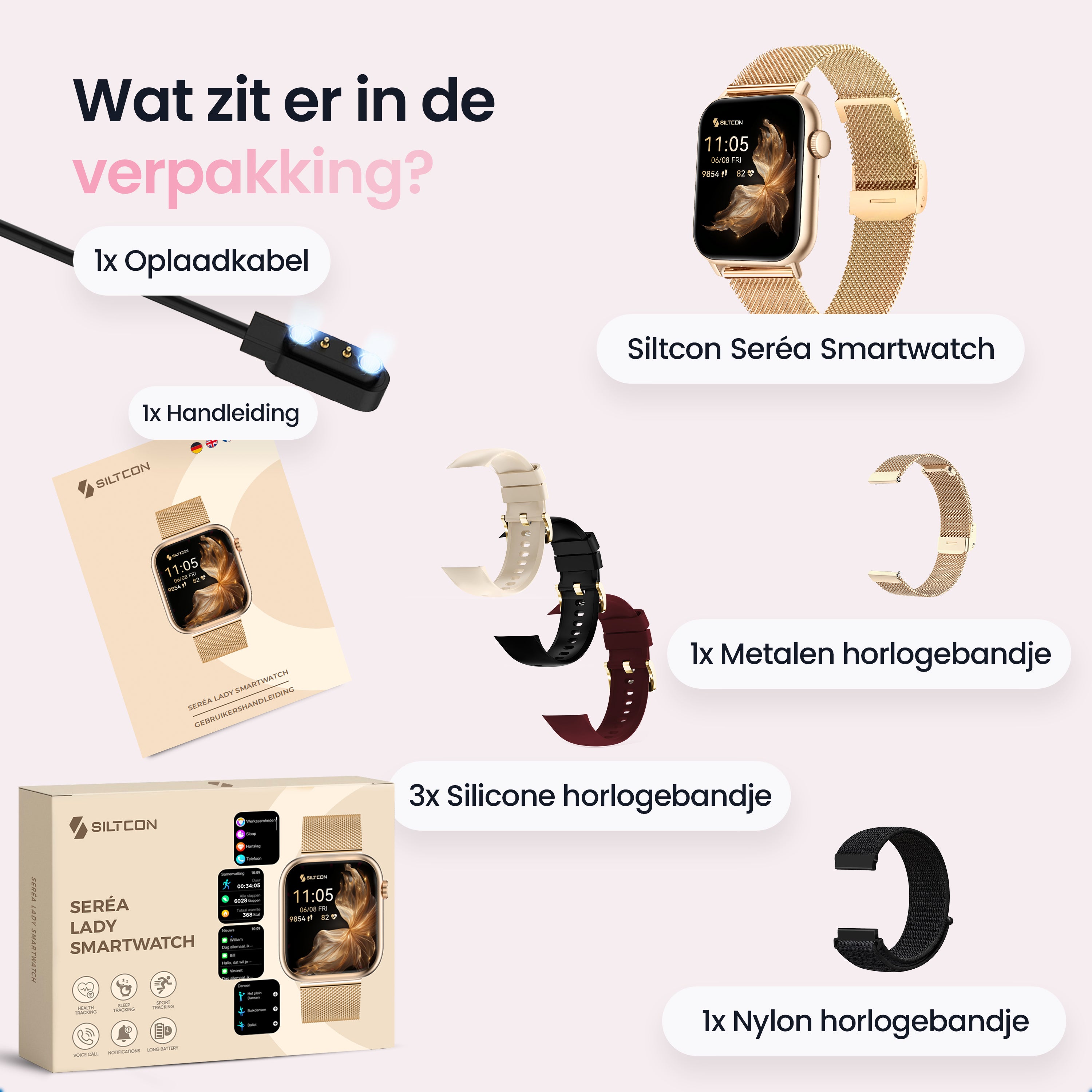 Siltcon Seréa Smartwatch Damen