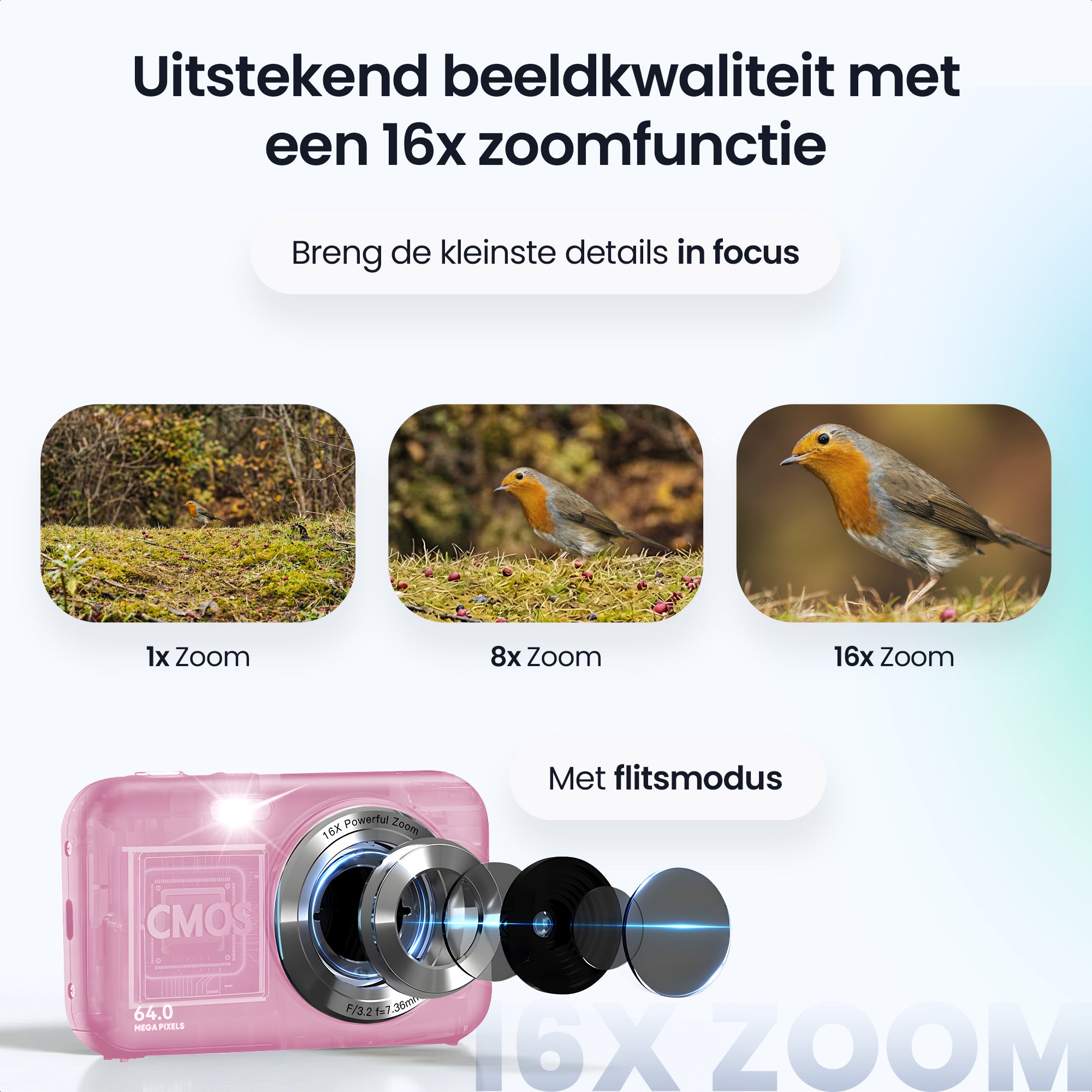 Siltcon® Digitalkamera - Rosa