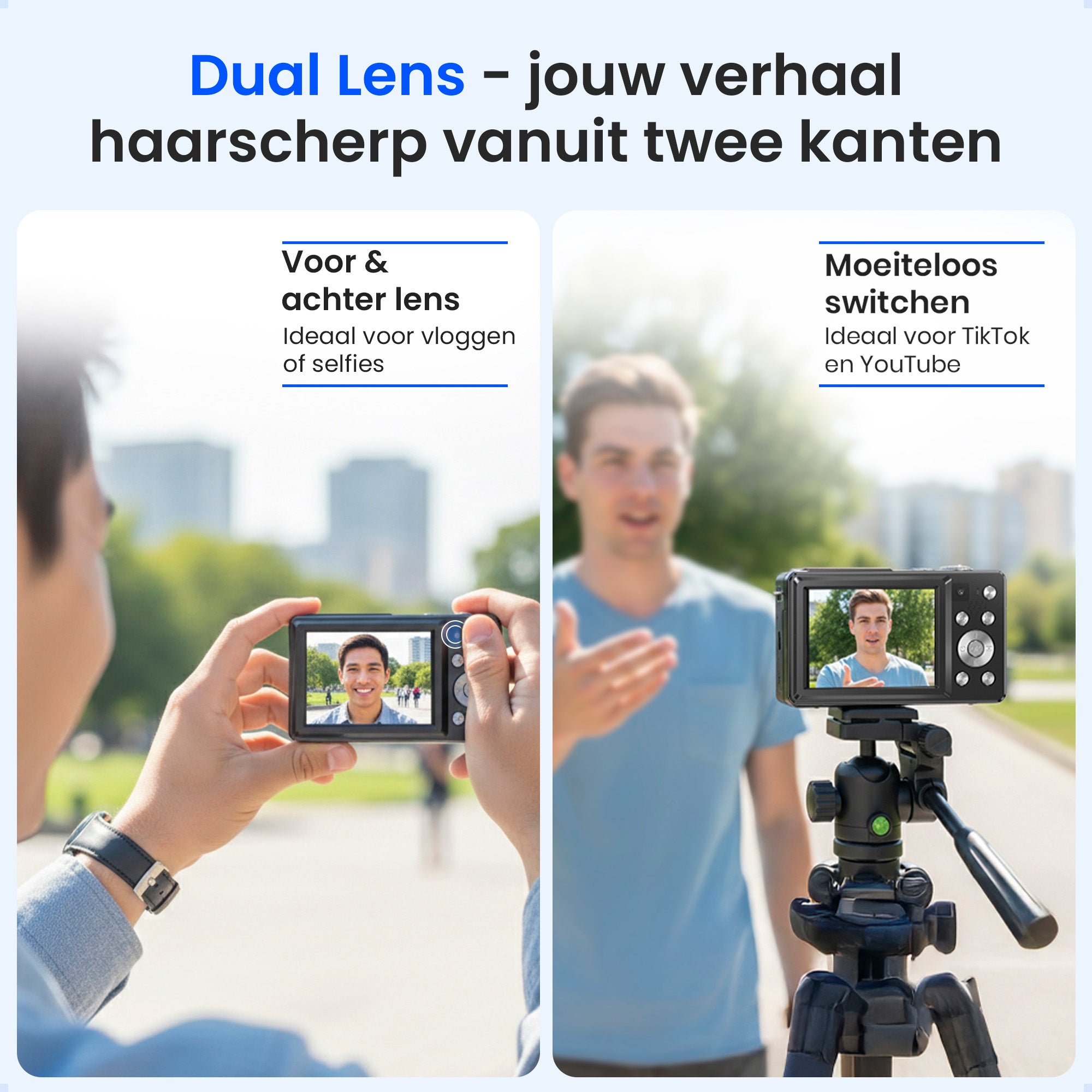 Siltcon Digitalkamera - 4K Schwarz