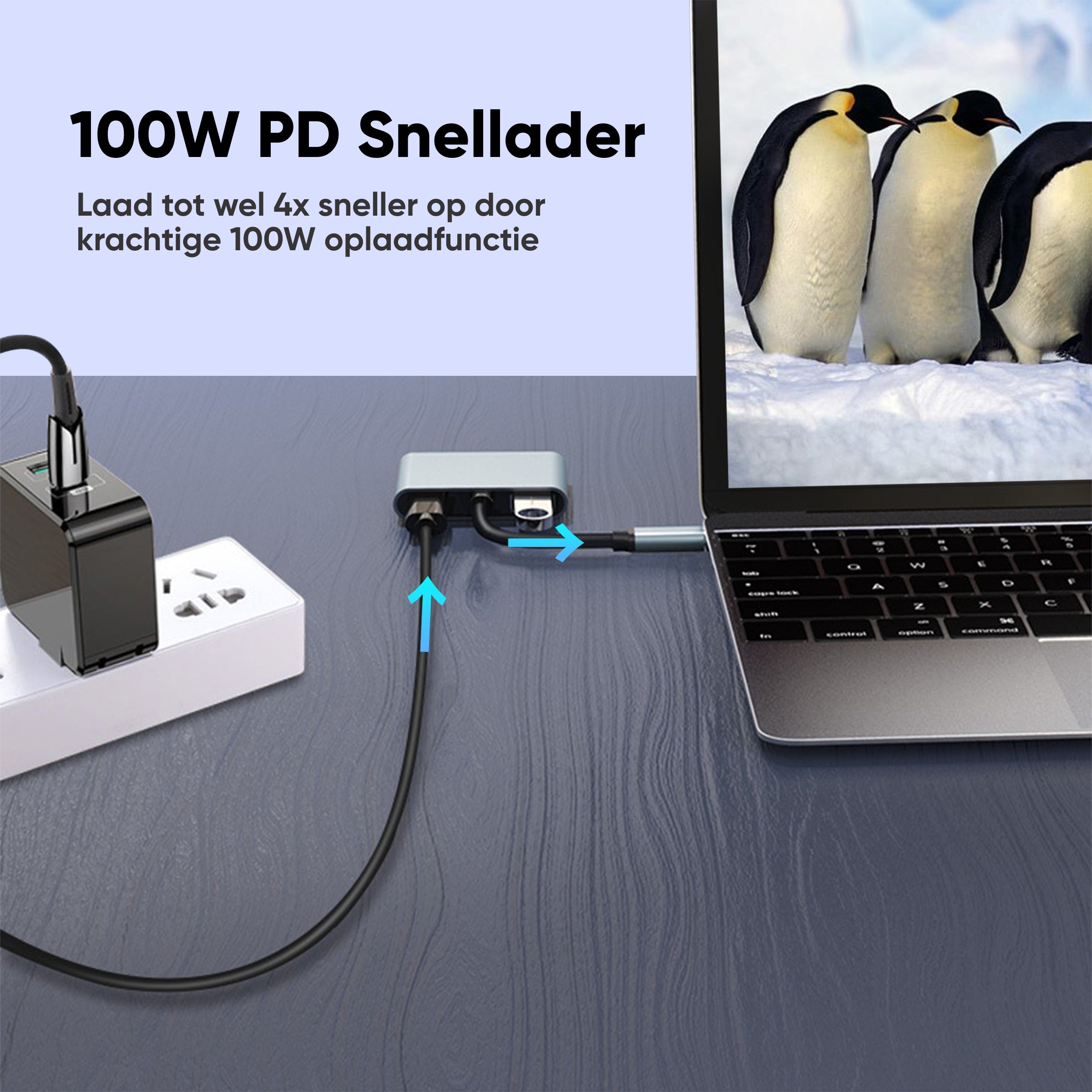 Siltcon Docking Station Laptop - Dual Display Adapter - Siltcon