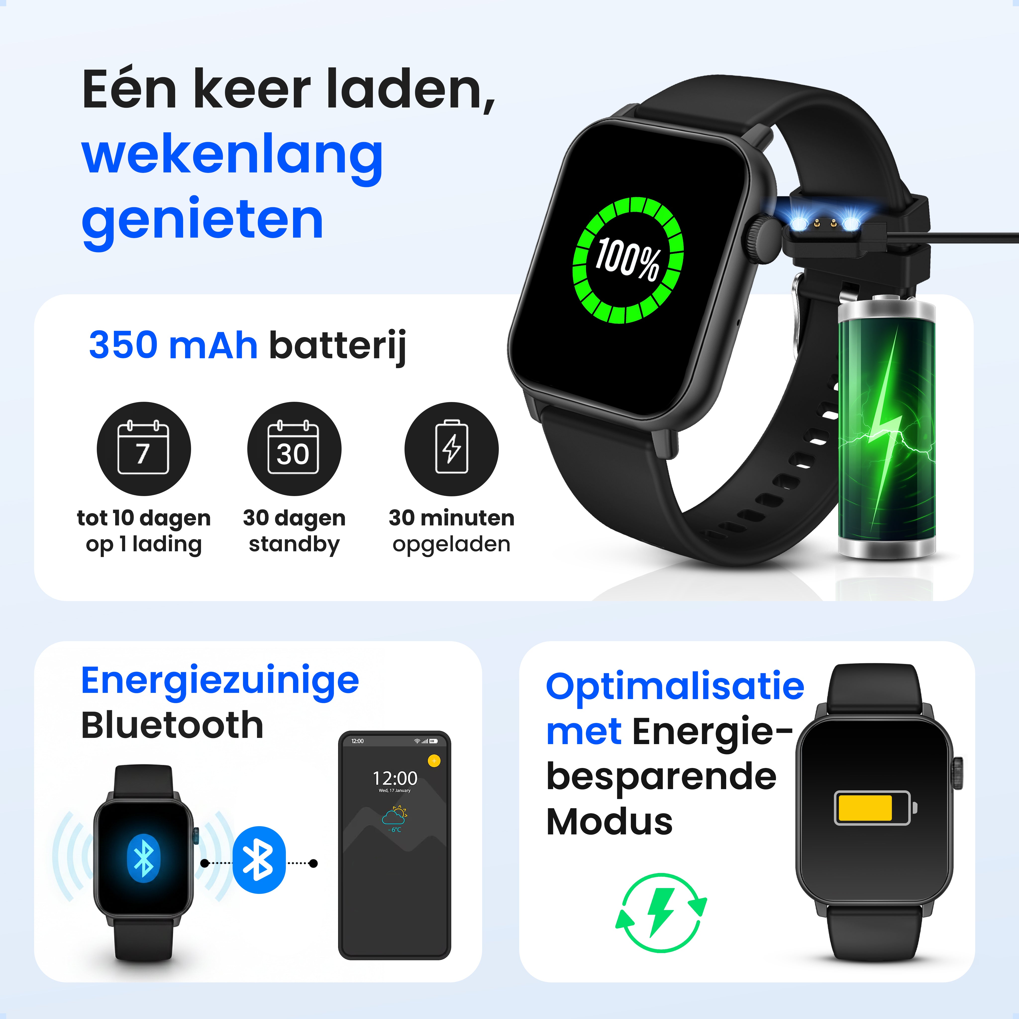 Siltcon Smartwatch Herren & Damen Pro