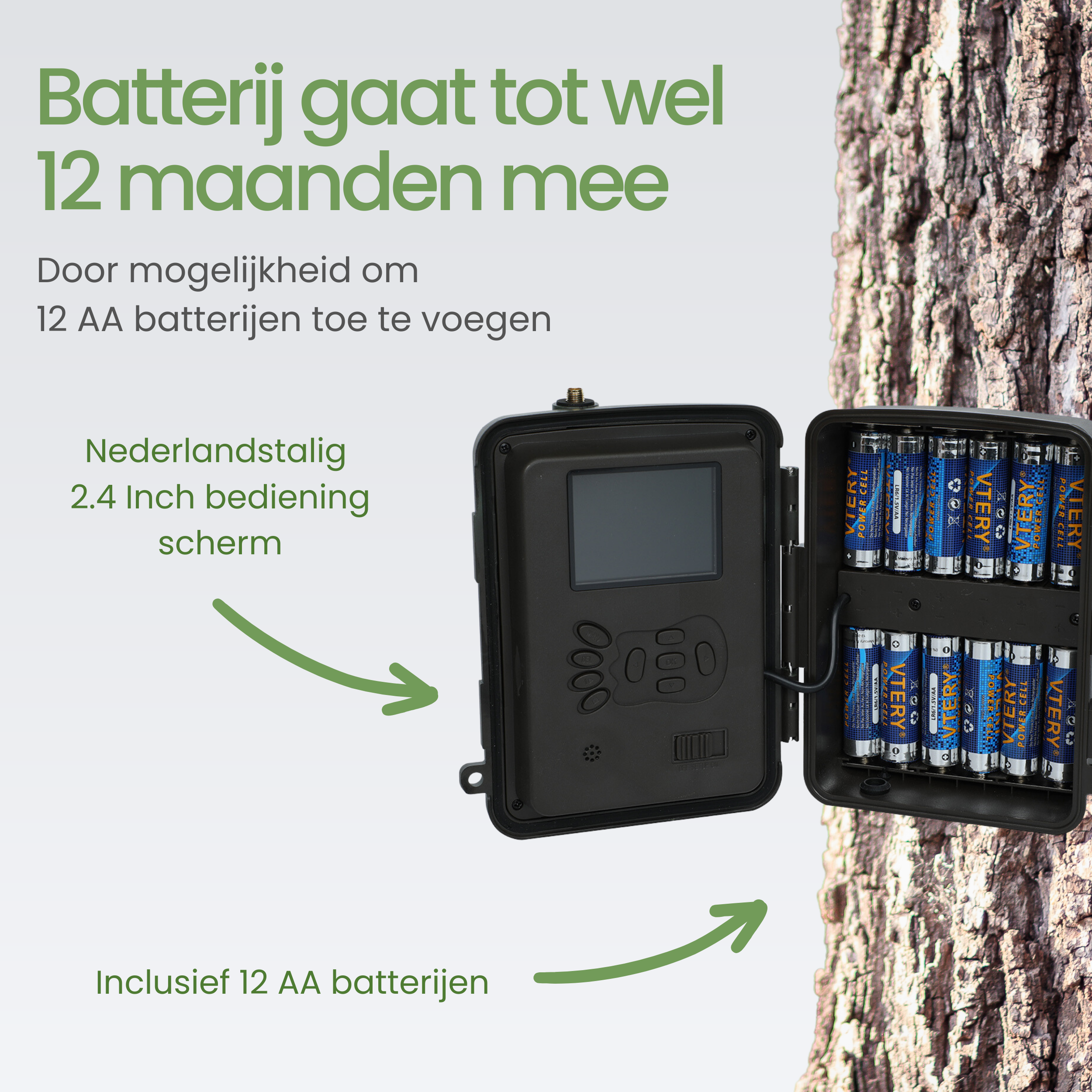 Siltcon Wildcamera met Wifi – 4K - Siltcon