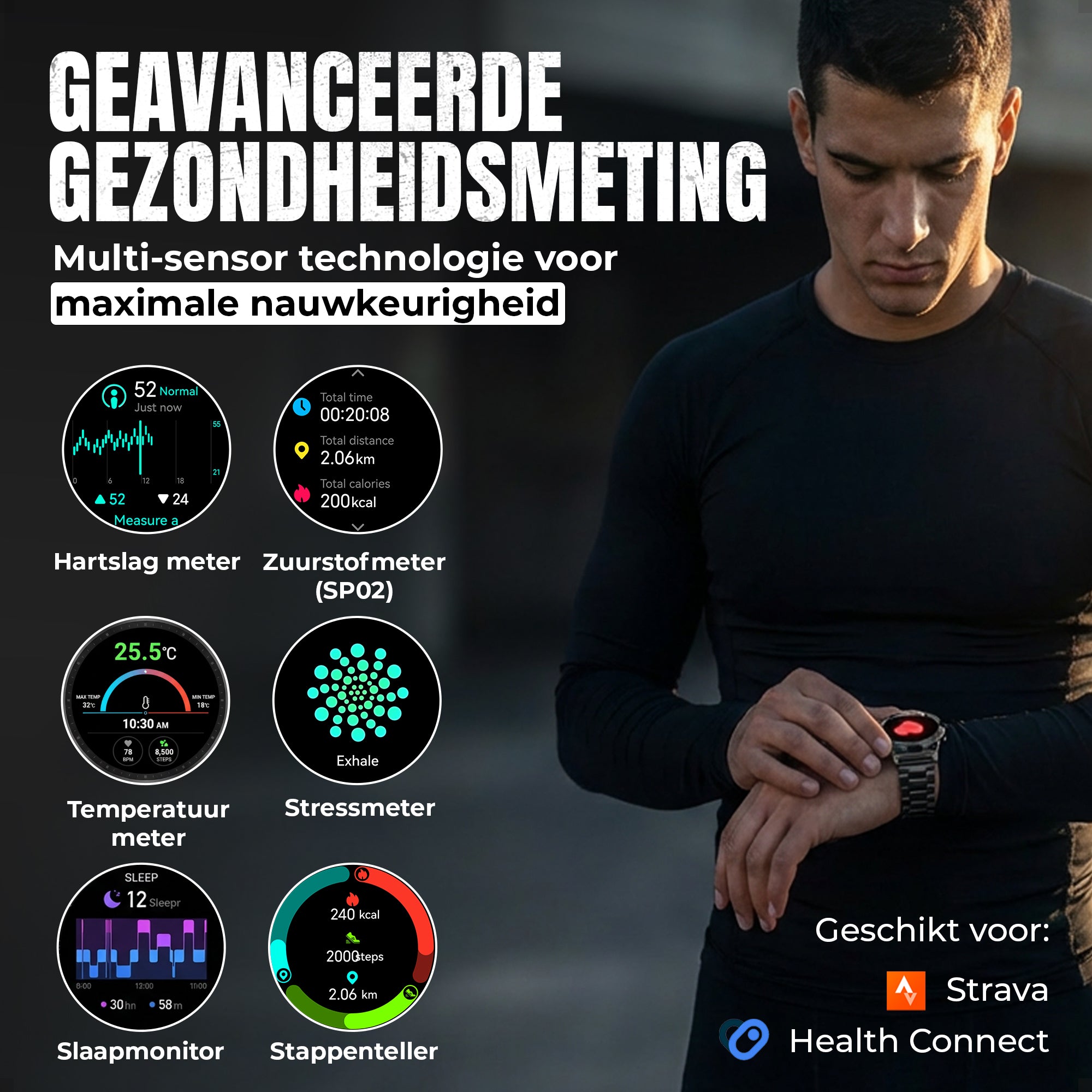 Siltcon® Vortex GPS Smartwatch