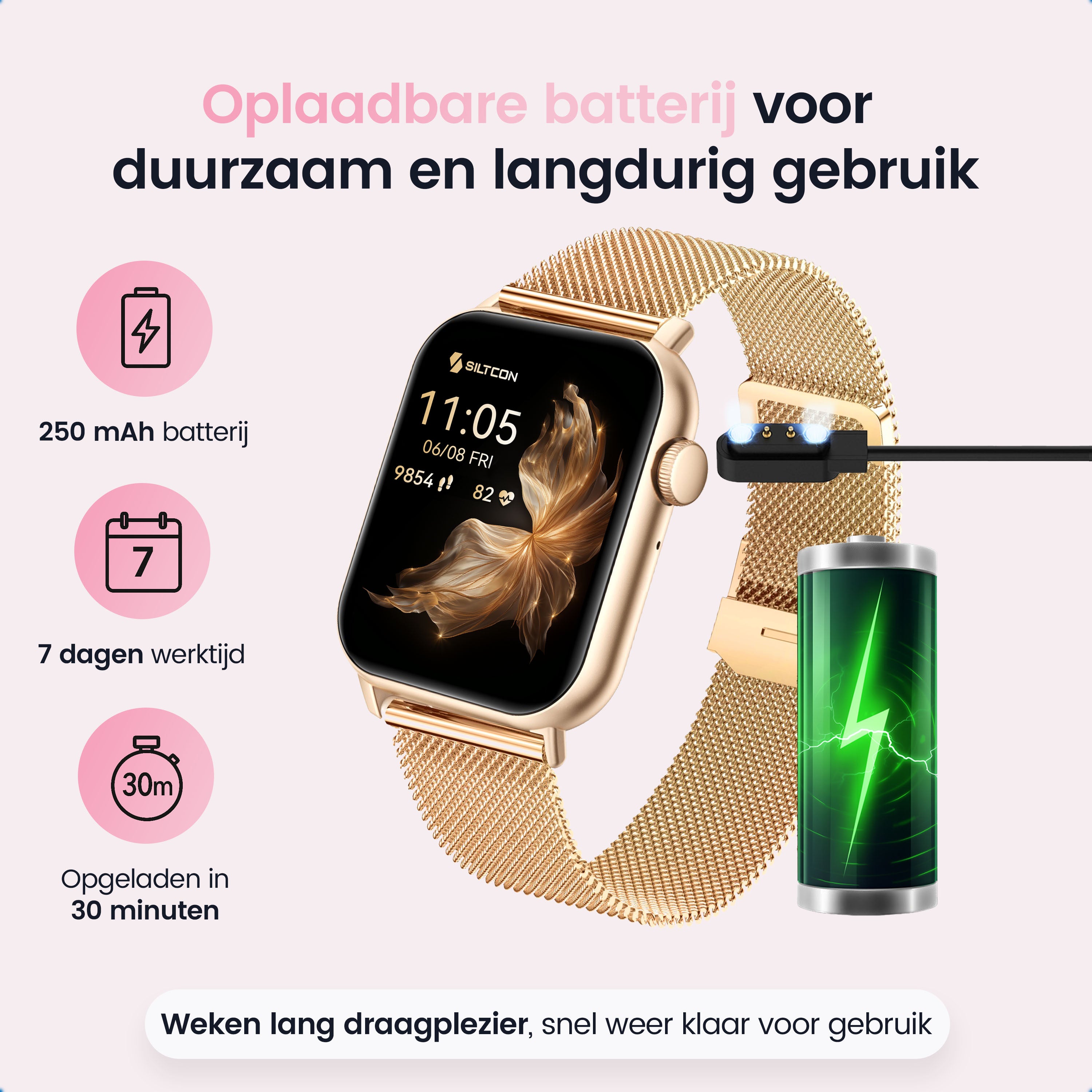 Siltcon Seréa Smartwatch Damen