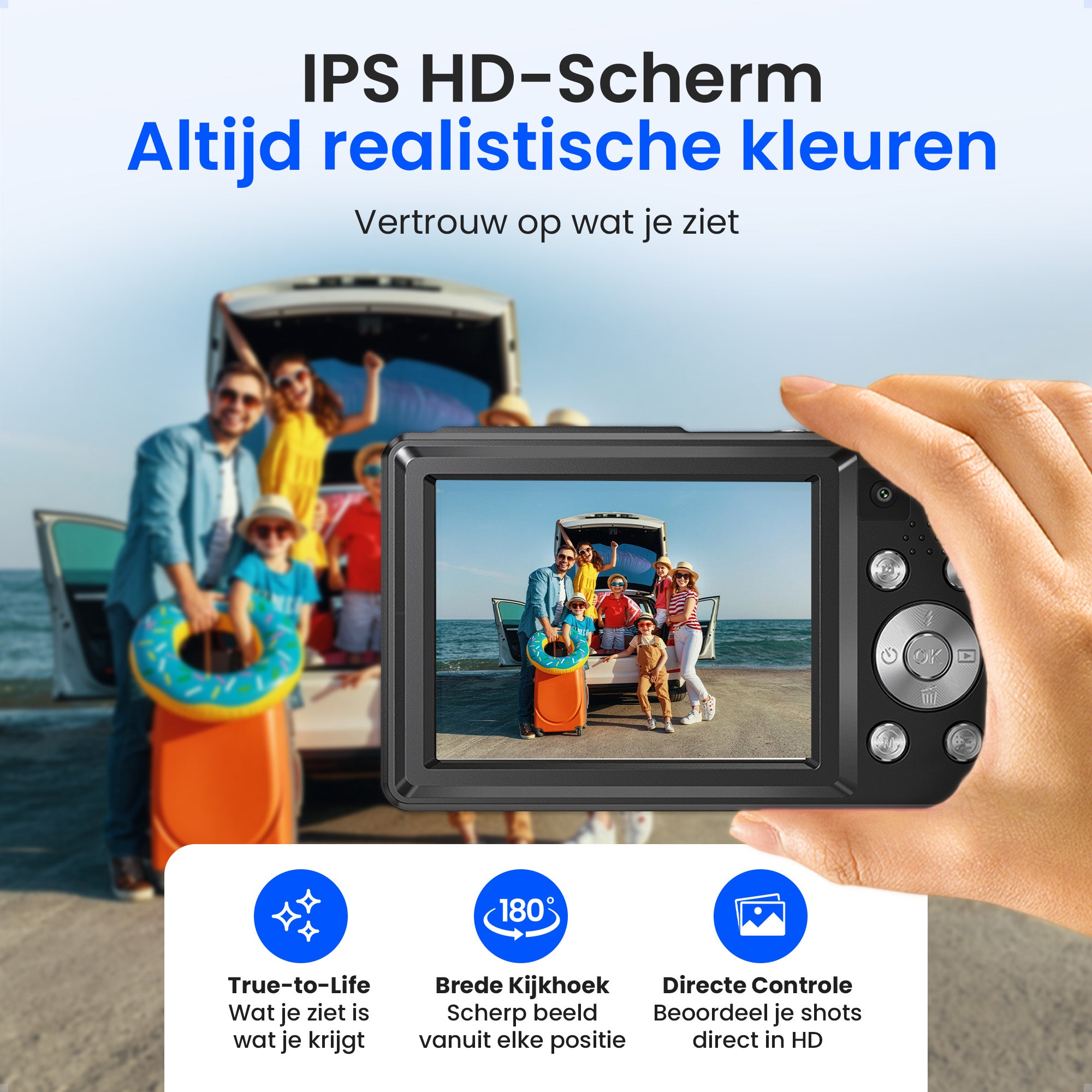 Siltcon Digitalkamera - 4K Schwarz