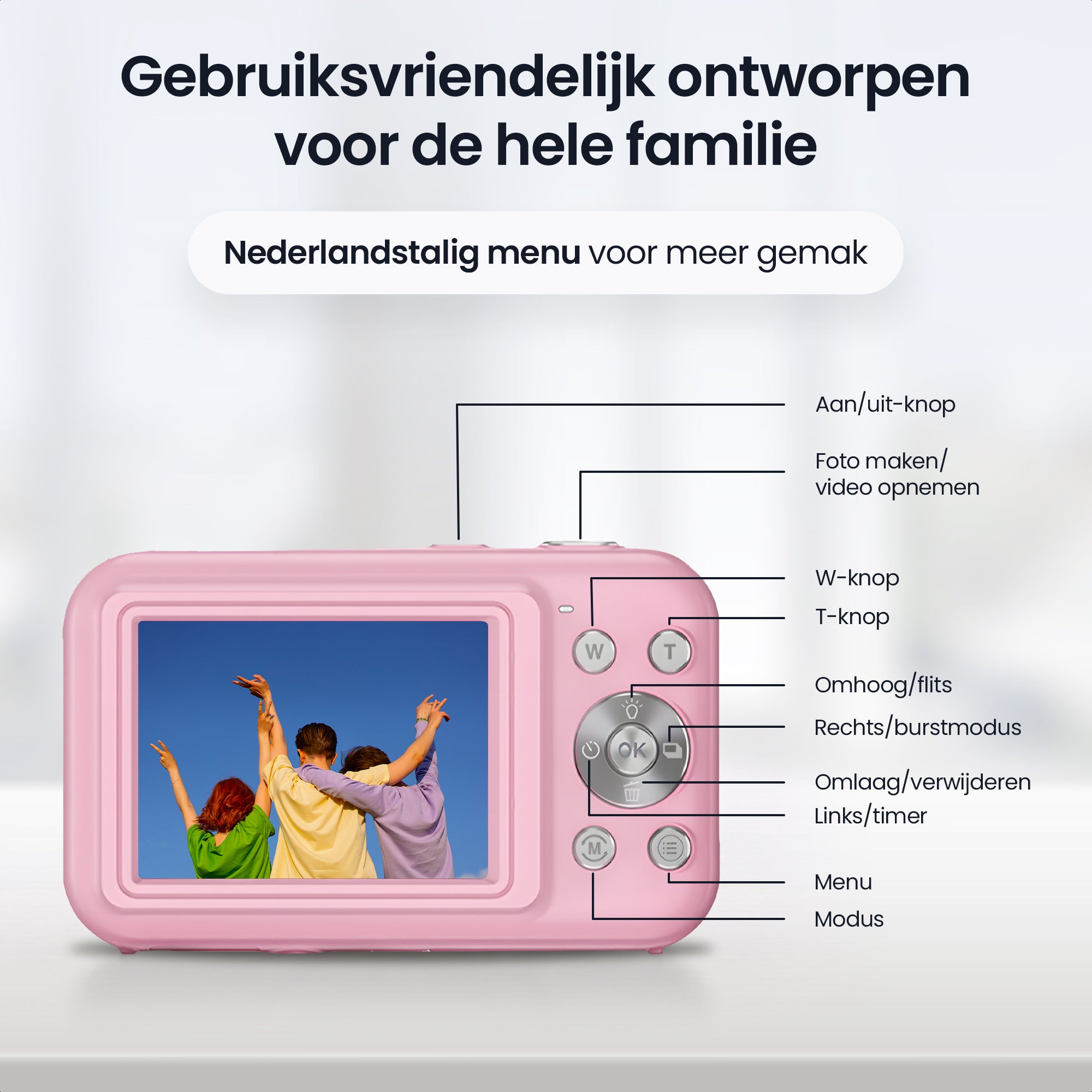 Siltcon® Digitalkamera - Rosa