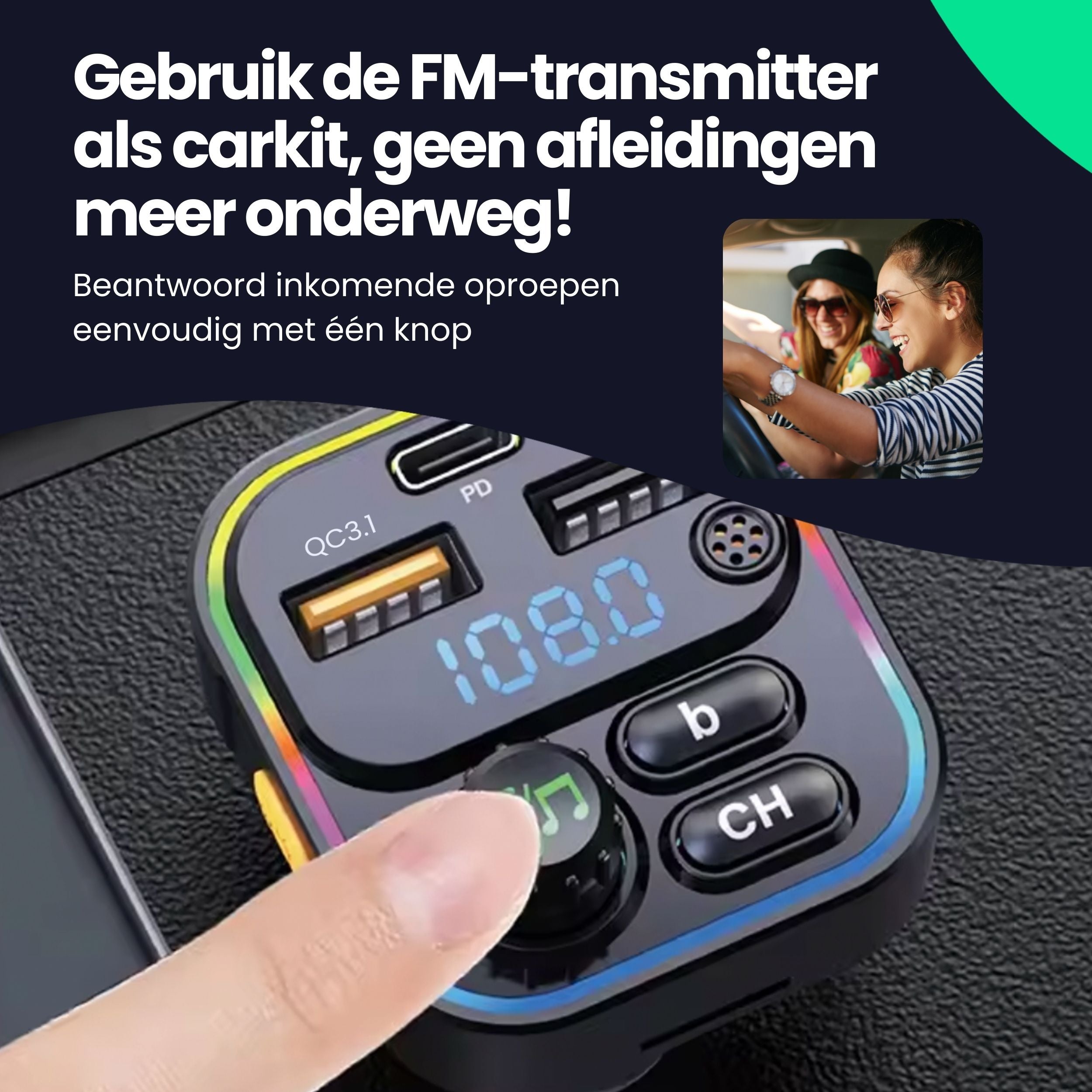 Siltcon Bluetooth FM Transmitter - Siltcon