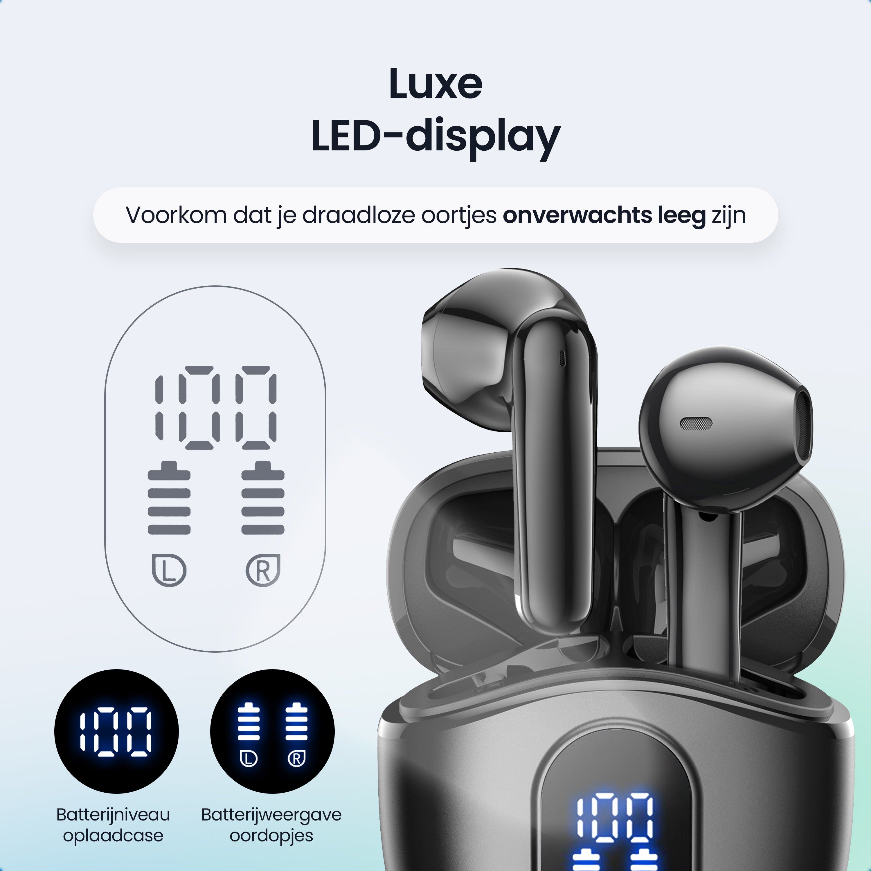 Siltcon Soundwave Pro 4 – Bluetooth 5.4 – ENC Noise Cancelling - Zwart - Siltcon