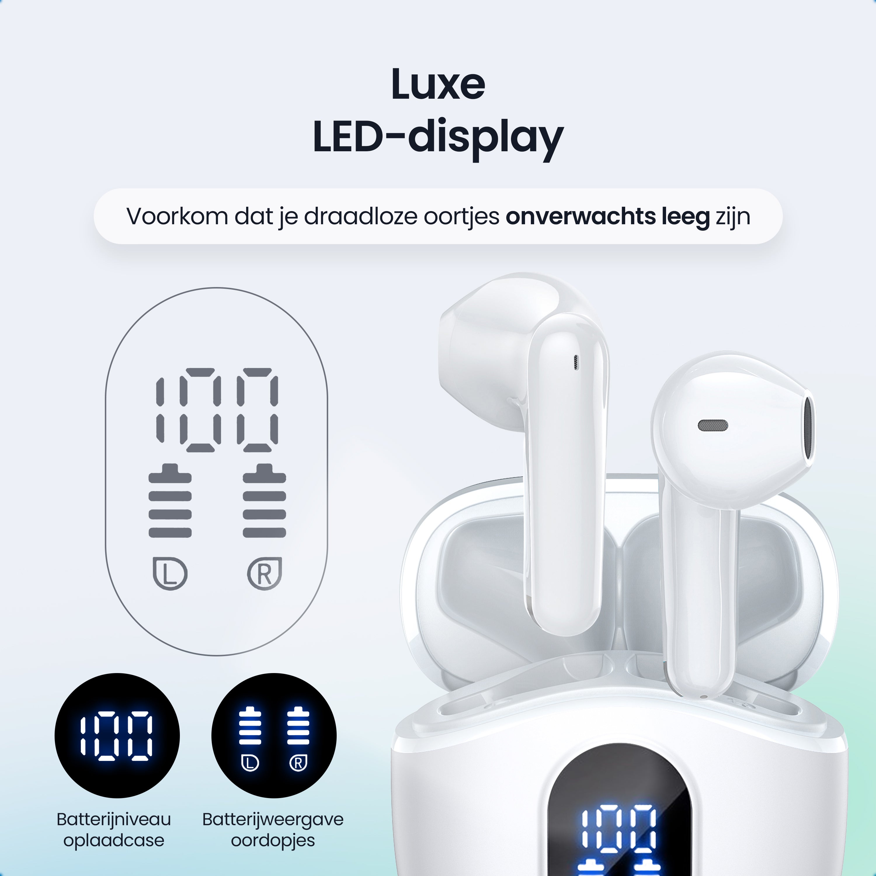 Siltcon Soundwave Pro 4 – Bluetooth 5.4 – Noise Cancelling - Wit - Siltcon