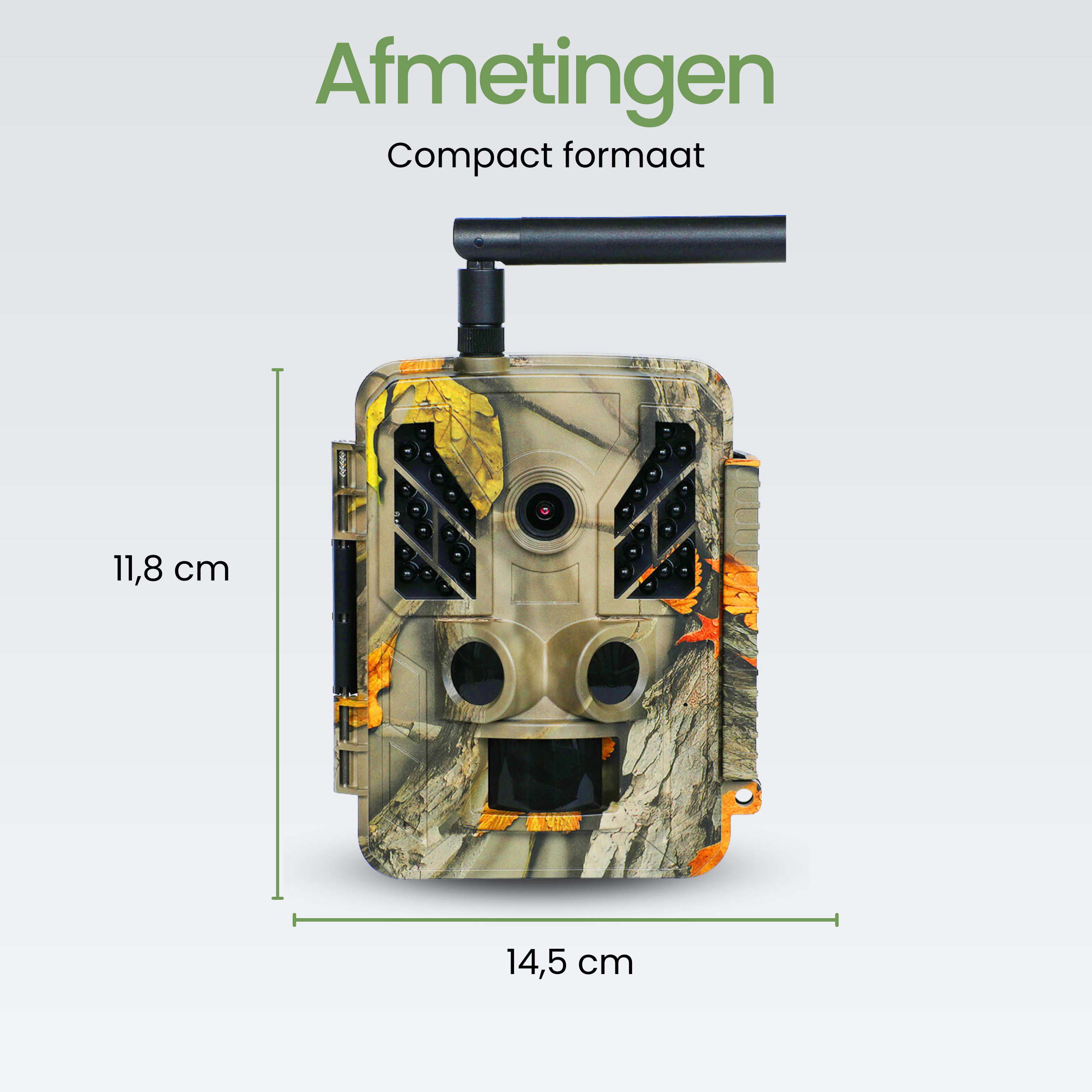 Siltcon Wildcamera met Wifi – 4K - Siltcon