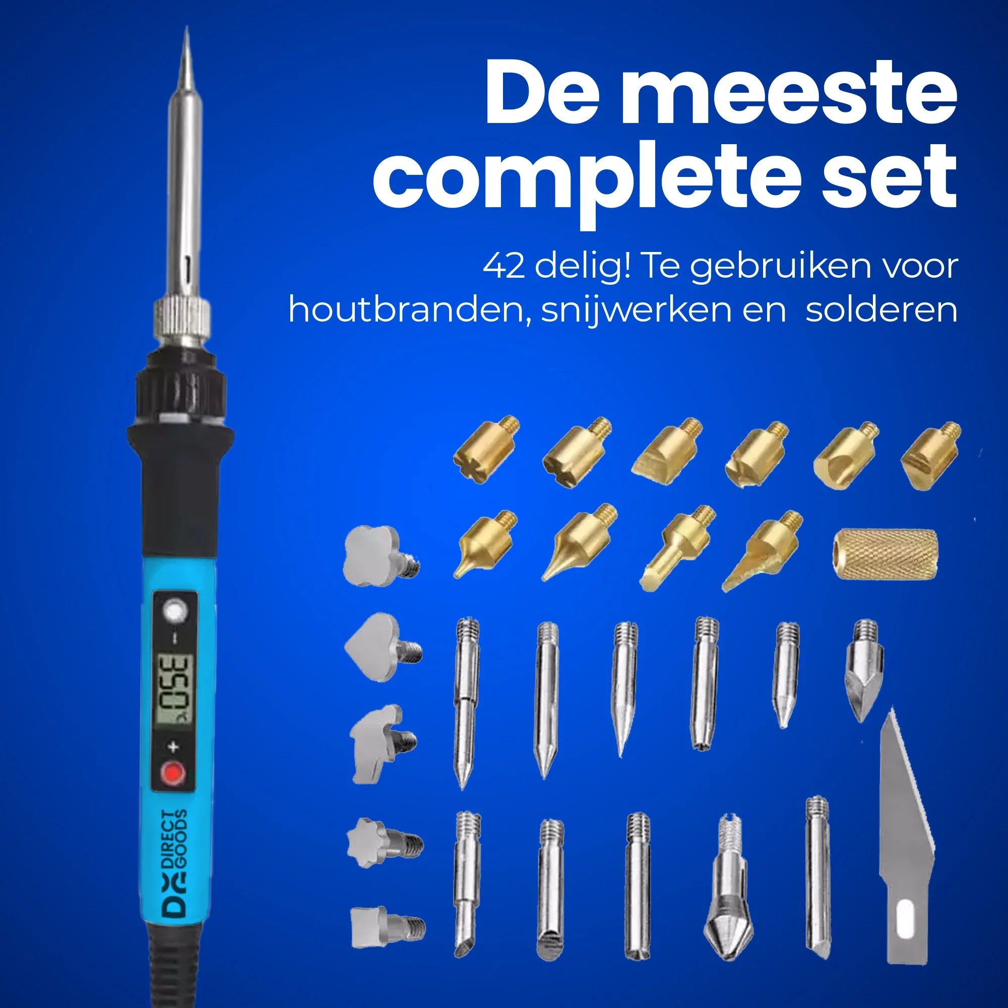 Siltcon Houtbrander - 43 delig - Siltcon