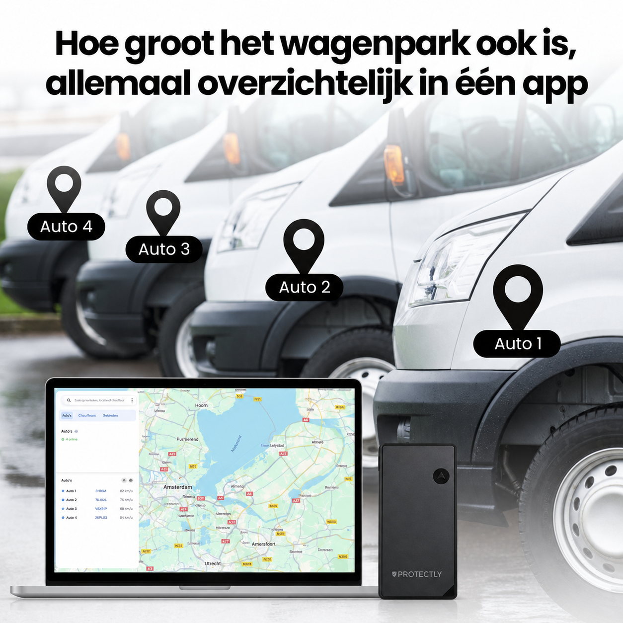 Protectly® GPS-Tracker 10 Jahre ohne Abonnement – Bis zu 5 Jahre Akkulaufzeit