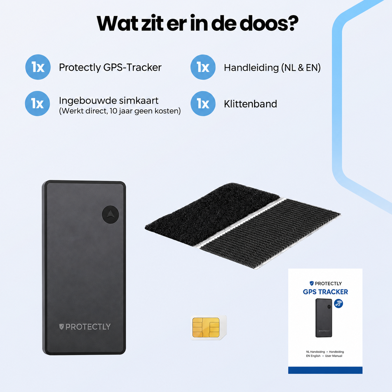 Protectly® GPS-Tracker 10 Jahre ohne Abonnement – Bis zu 5 Jahre Akkulaufzeit