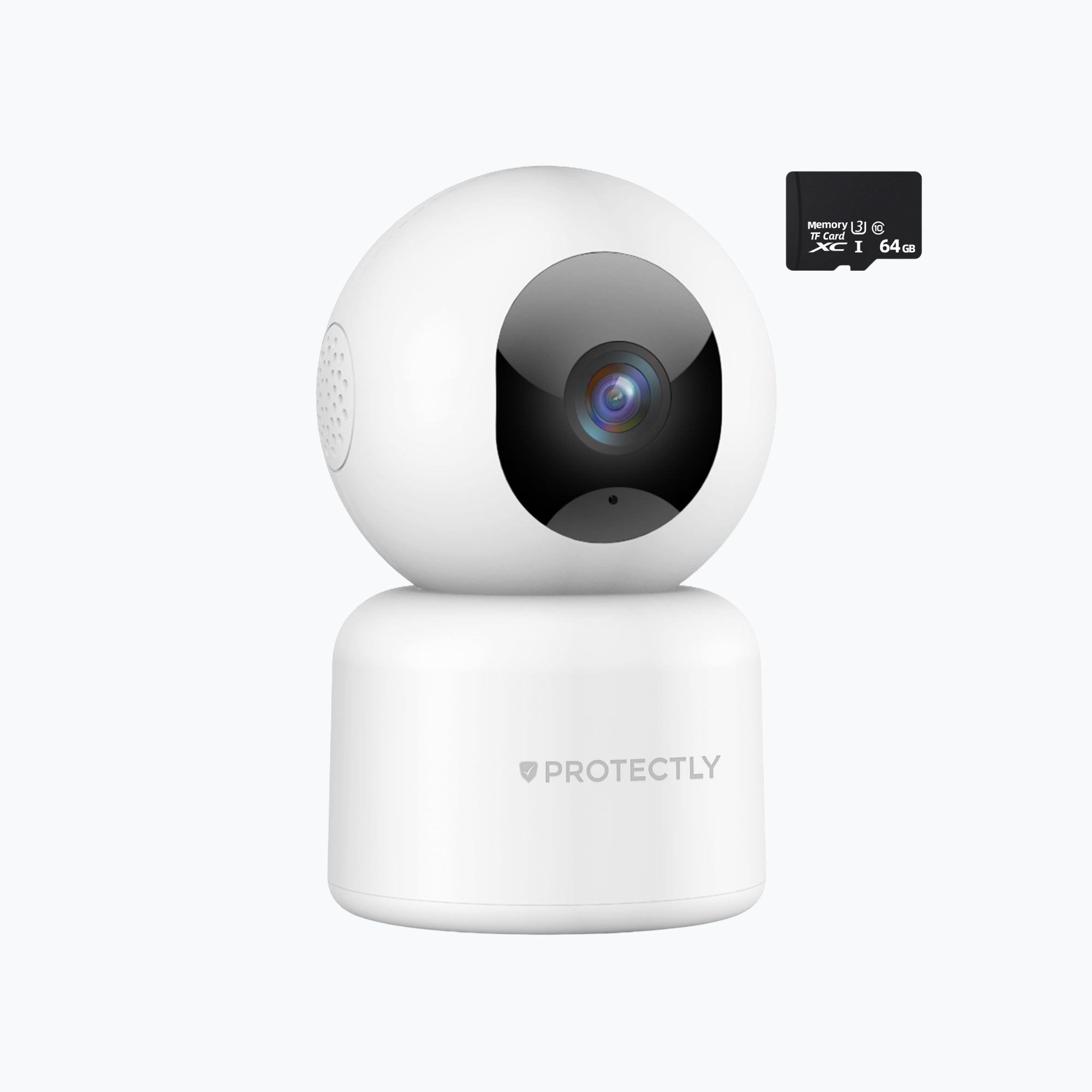 Protectly Beveiligingscamera Binnen – 2K Camera Baby & Huisdier - Siltcon