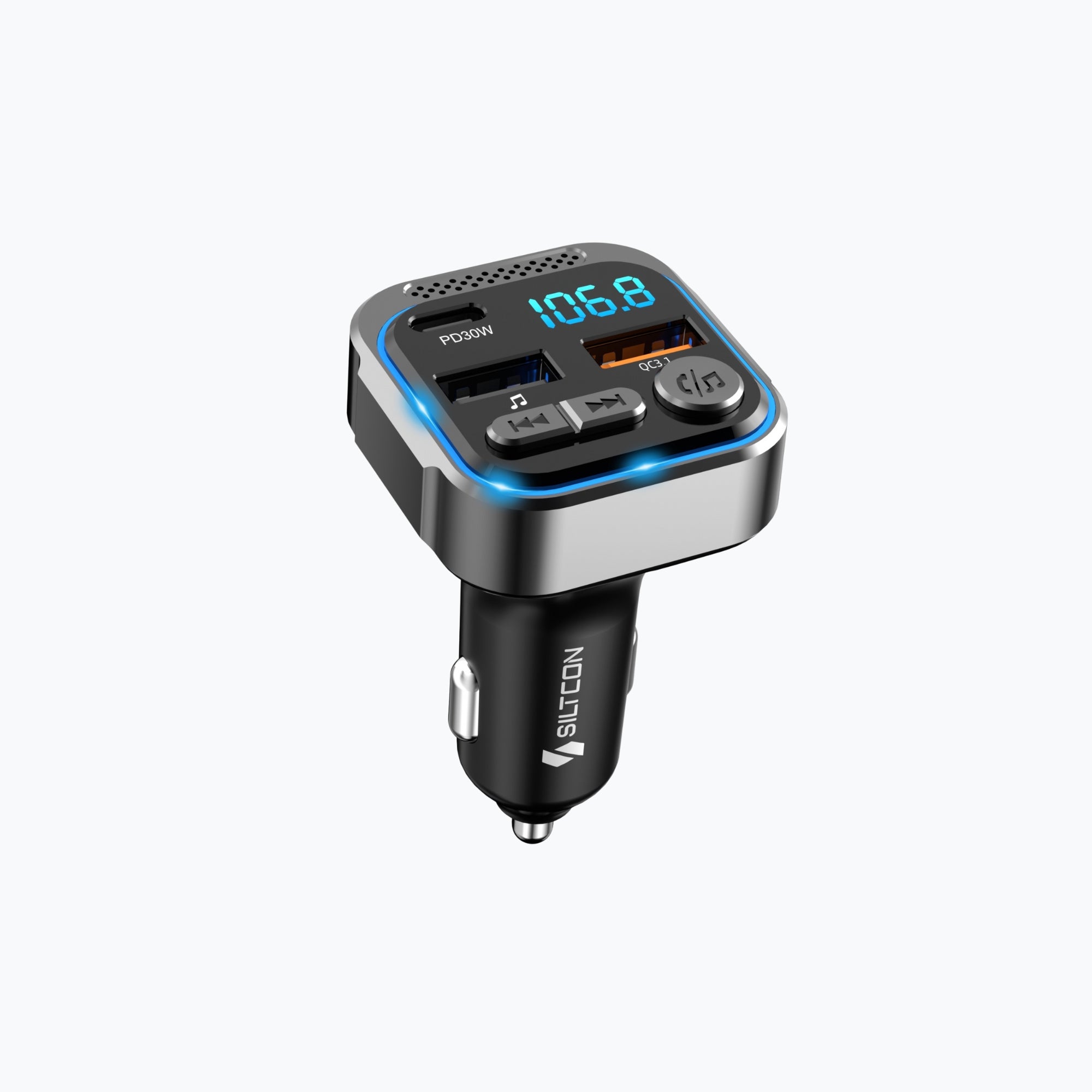 Siltcon Bluetooth FM Transmitter Auto - Siltcon