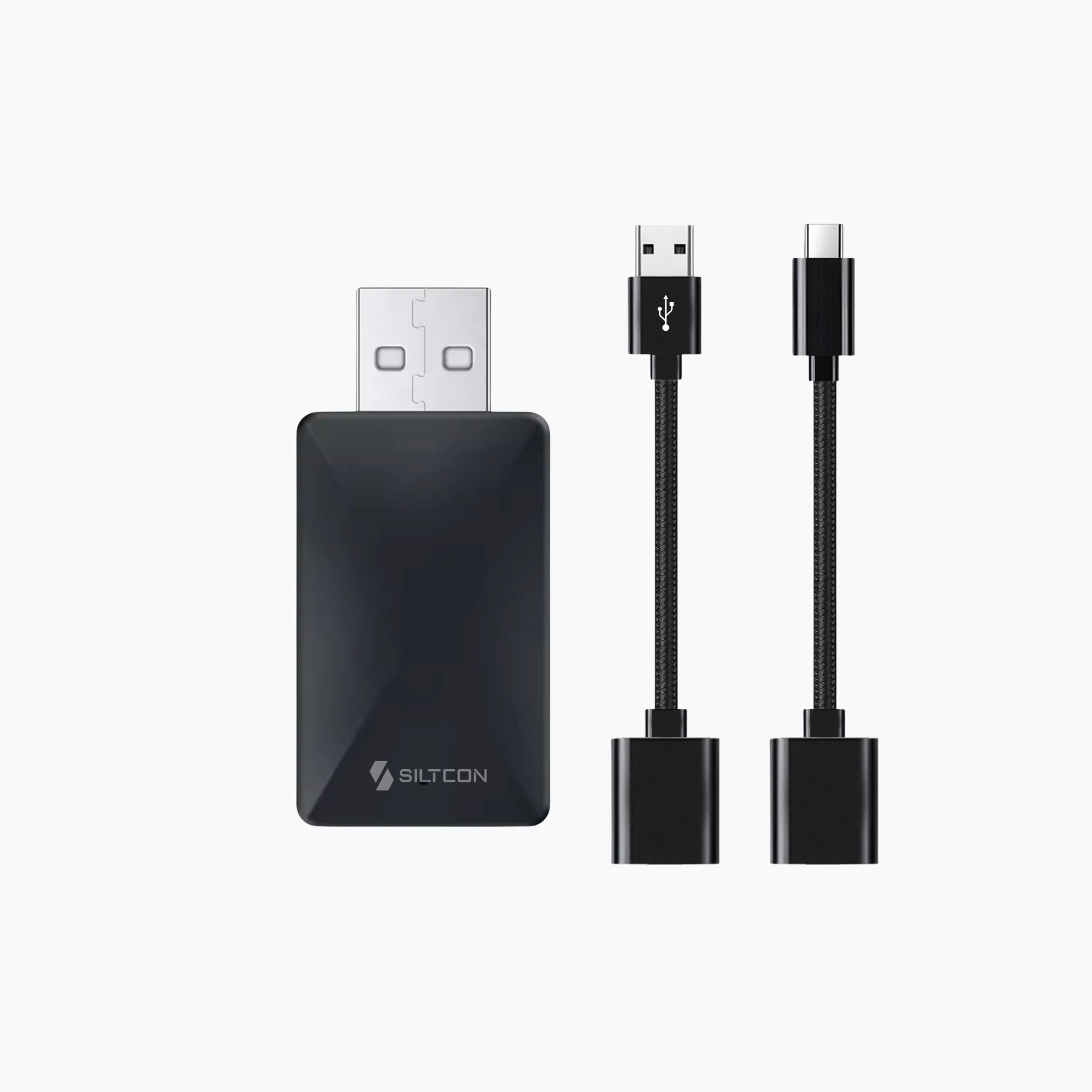 Siltcon 2-in-1 Carplay Dongle - Android Auto - Siltcon