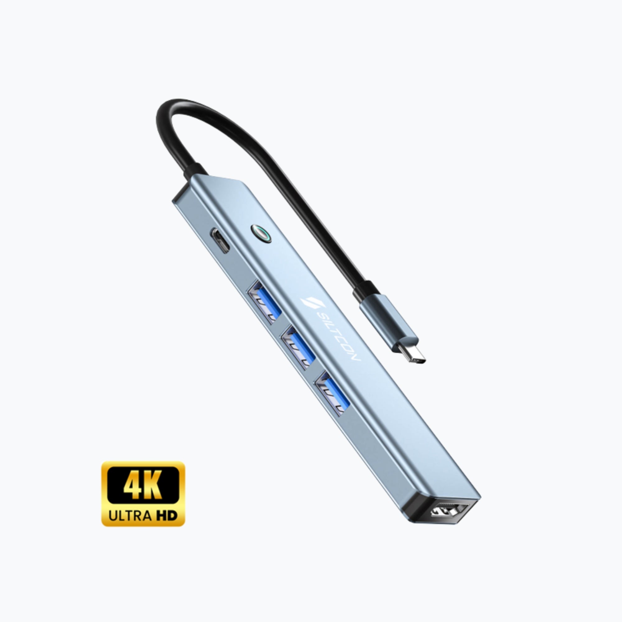 Siltcon 6-in-1 USB-C Hub - Siltcon