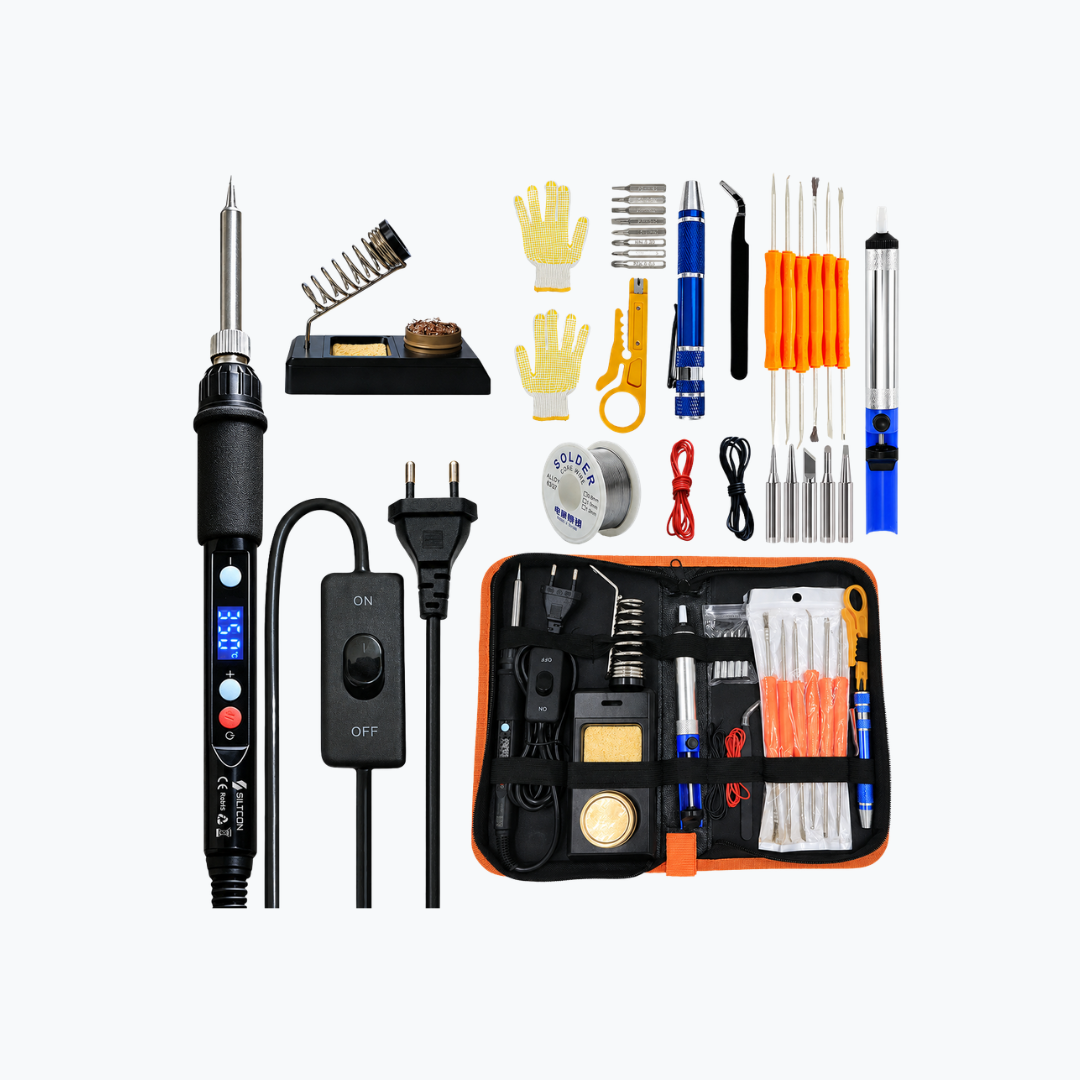Siltcon® 3 in 1 Soldeerbout Set 60-80W - 55-Delig
