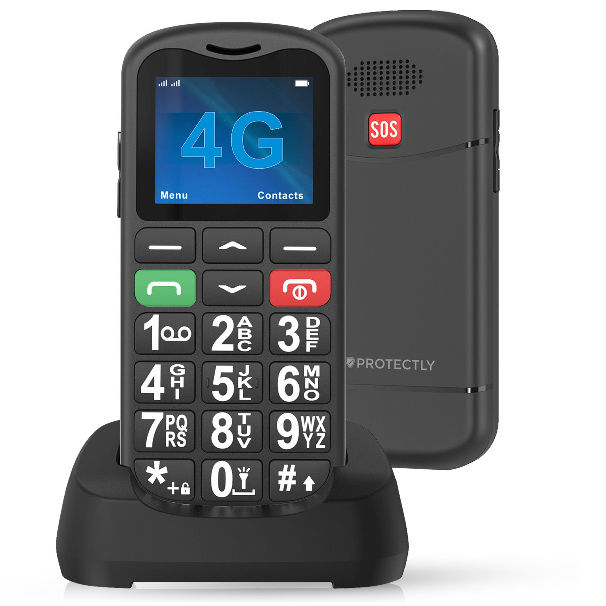 Protectly® Senioren Telefoon - 4G